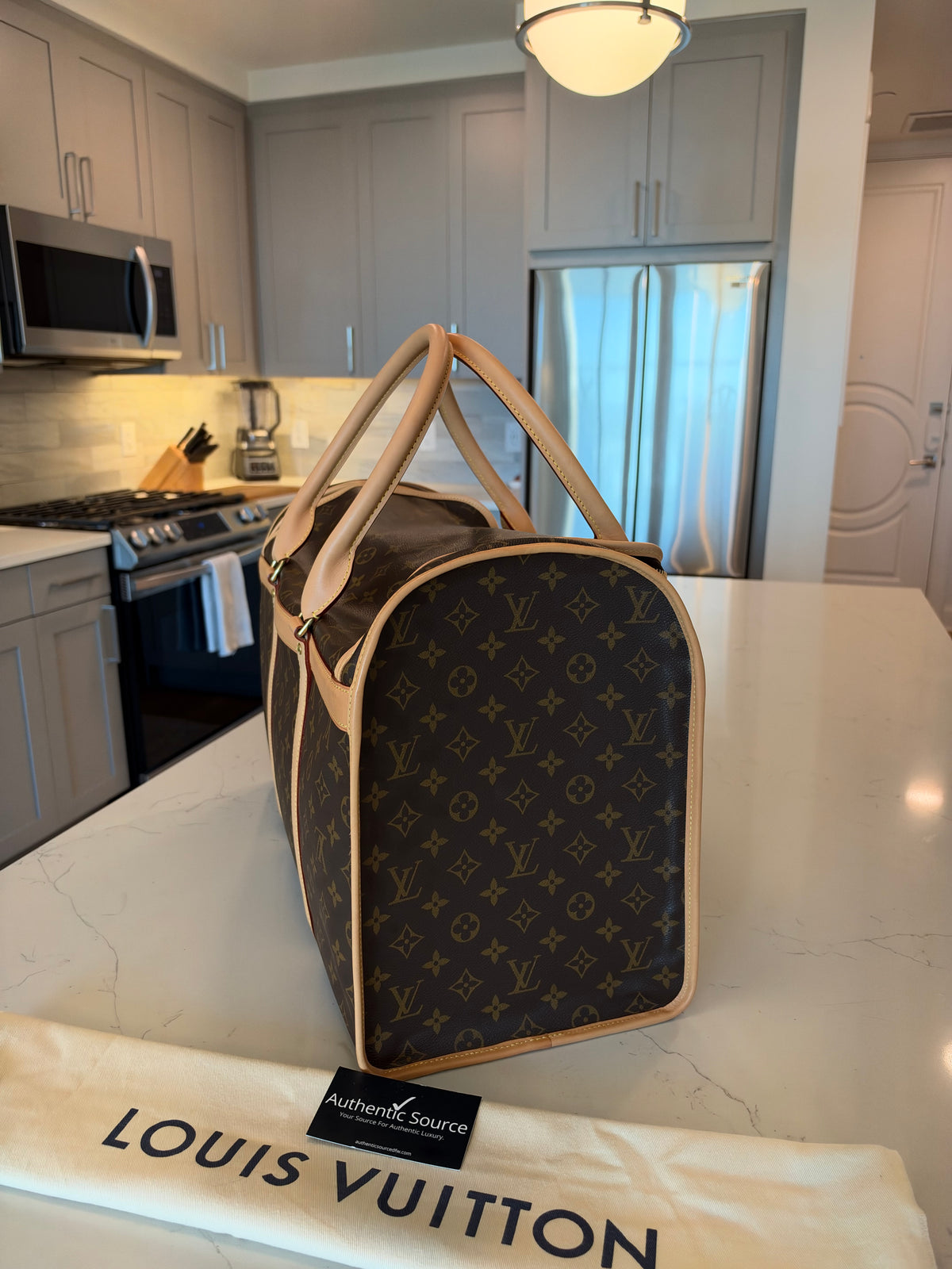 Louis Vuitton Sac Chein Pet Carrier New Model