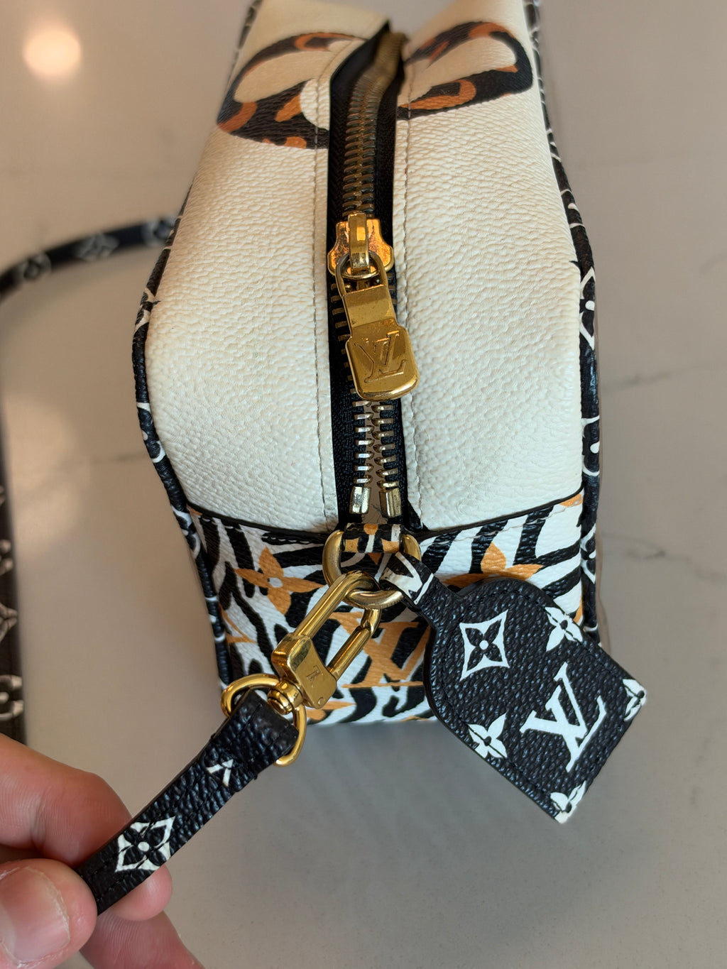 Louis Vuitton Beach Pouch Jungle Rare