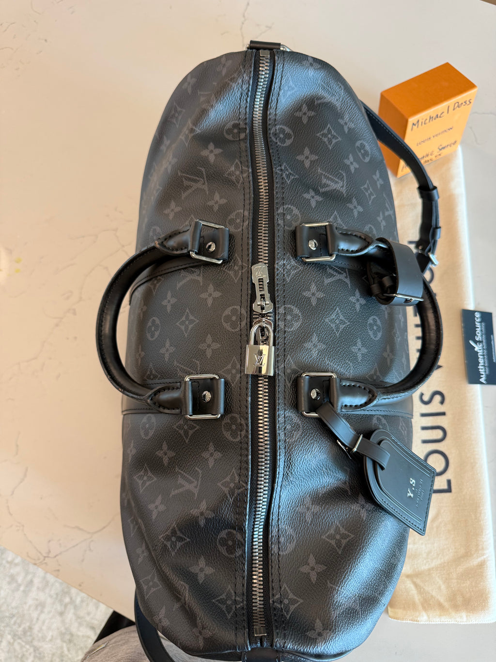 Louis Vuitton Keepall 45 Bandouliere Eclipse