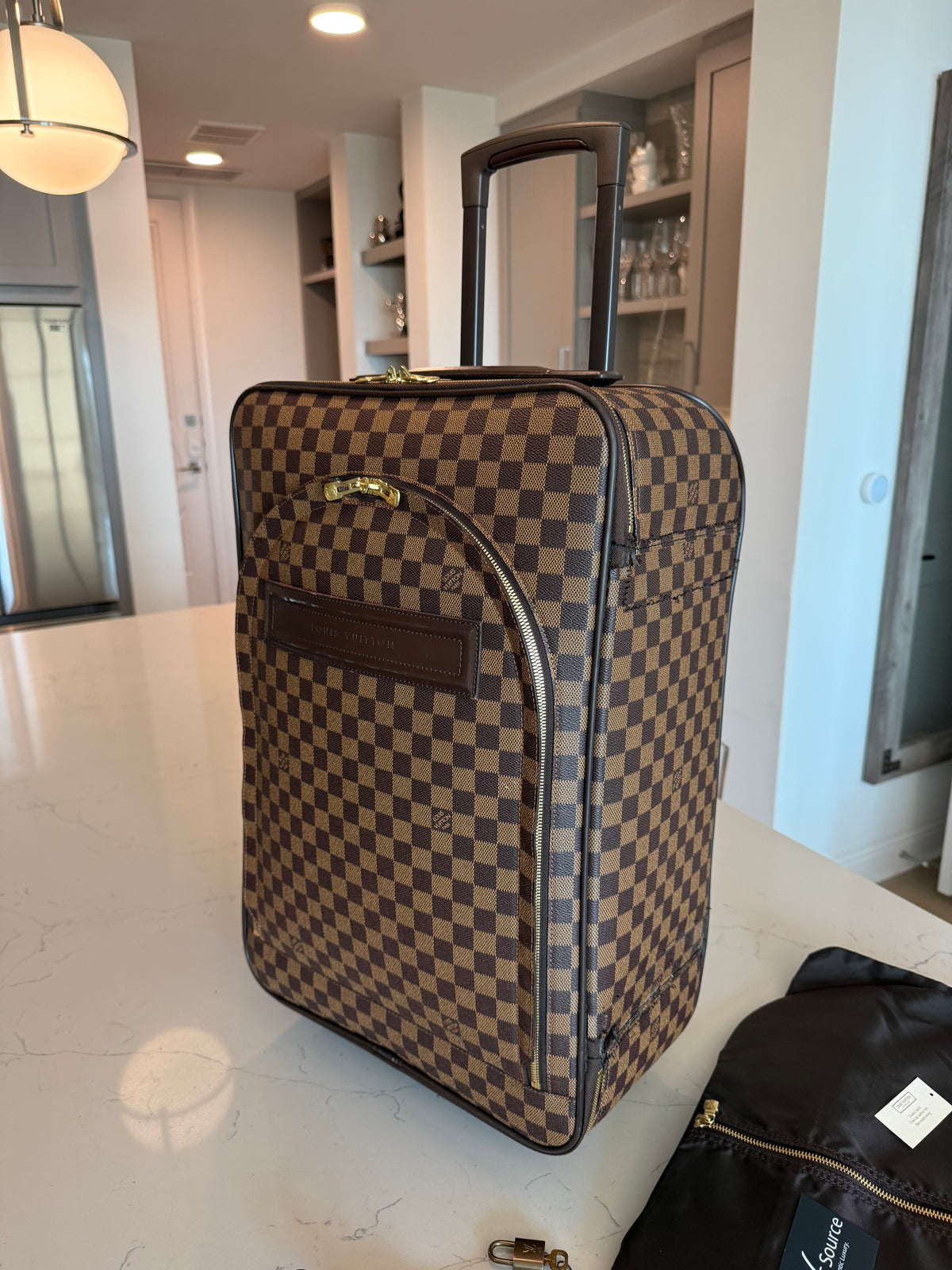 Louis Vuitton Pegase 55 Rolling Luggage