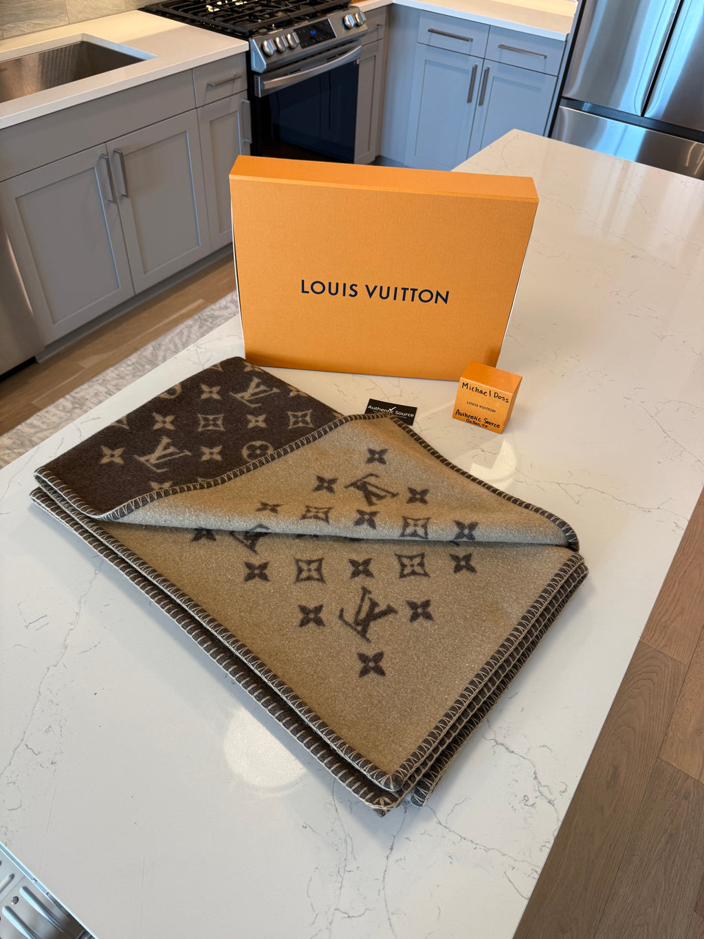 Louis Vuitton Neo Monogram Blanket