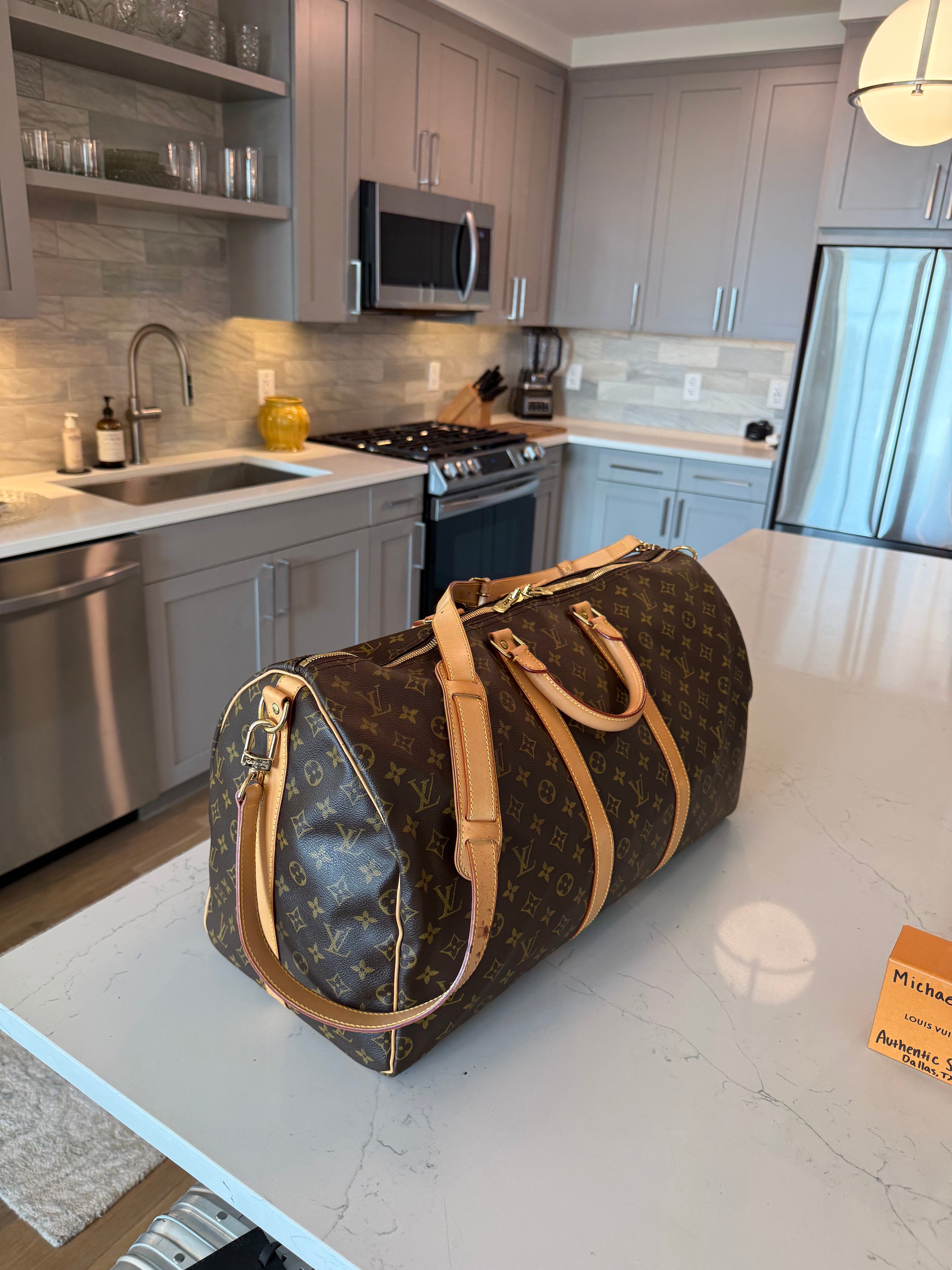 Louis Vuitton Keepall 55 Bandouliere