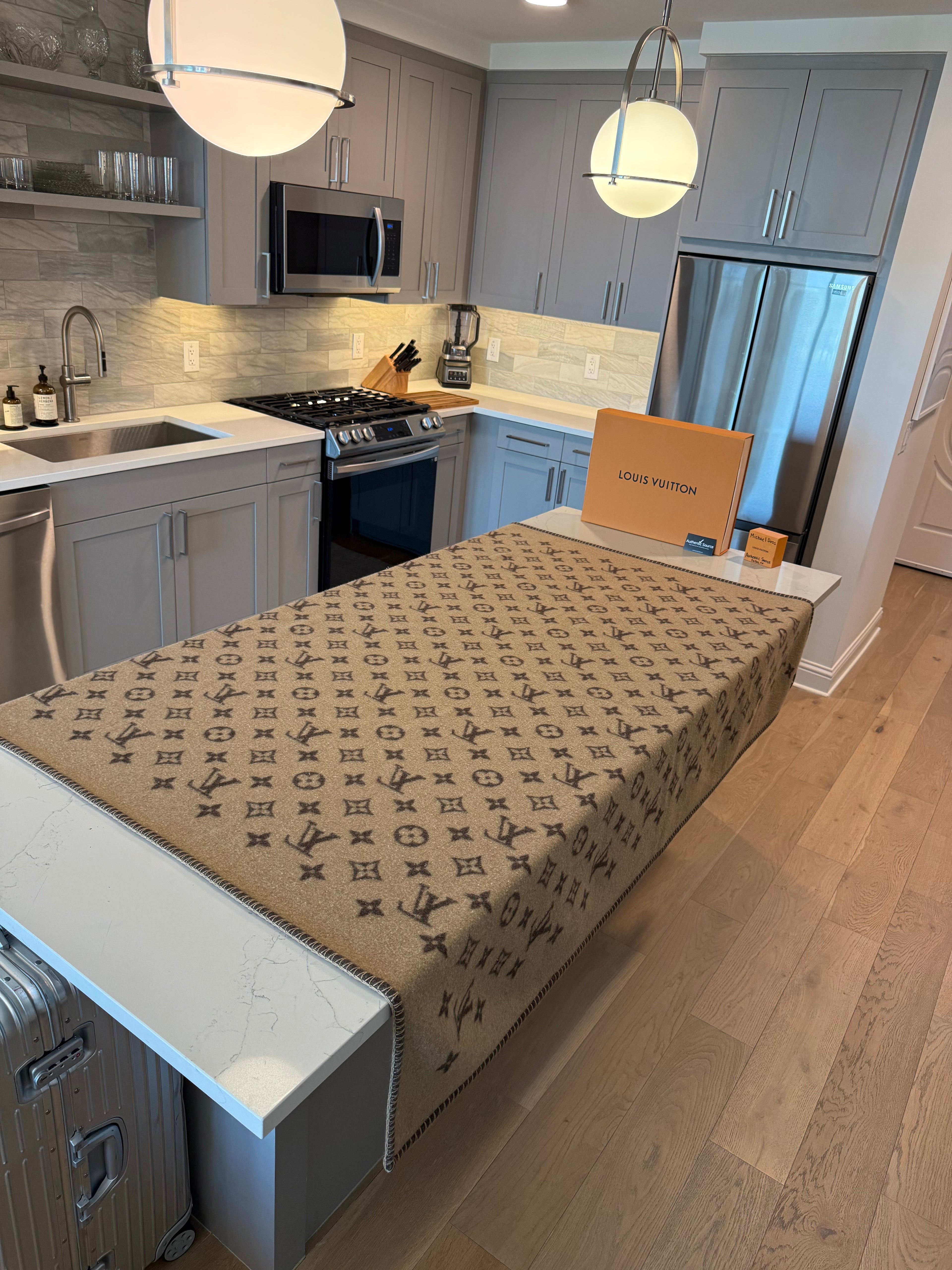 Louis Vuitton Neo Monogram Blanket