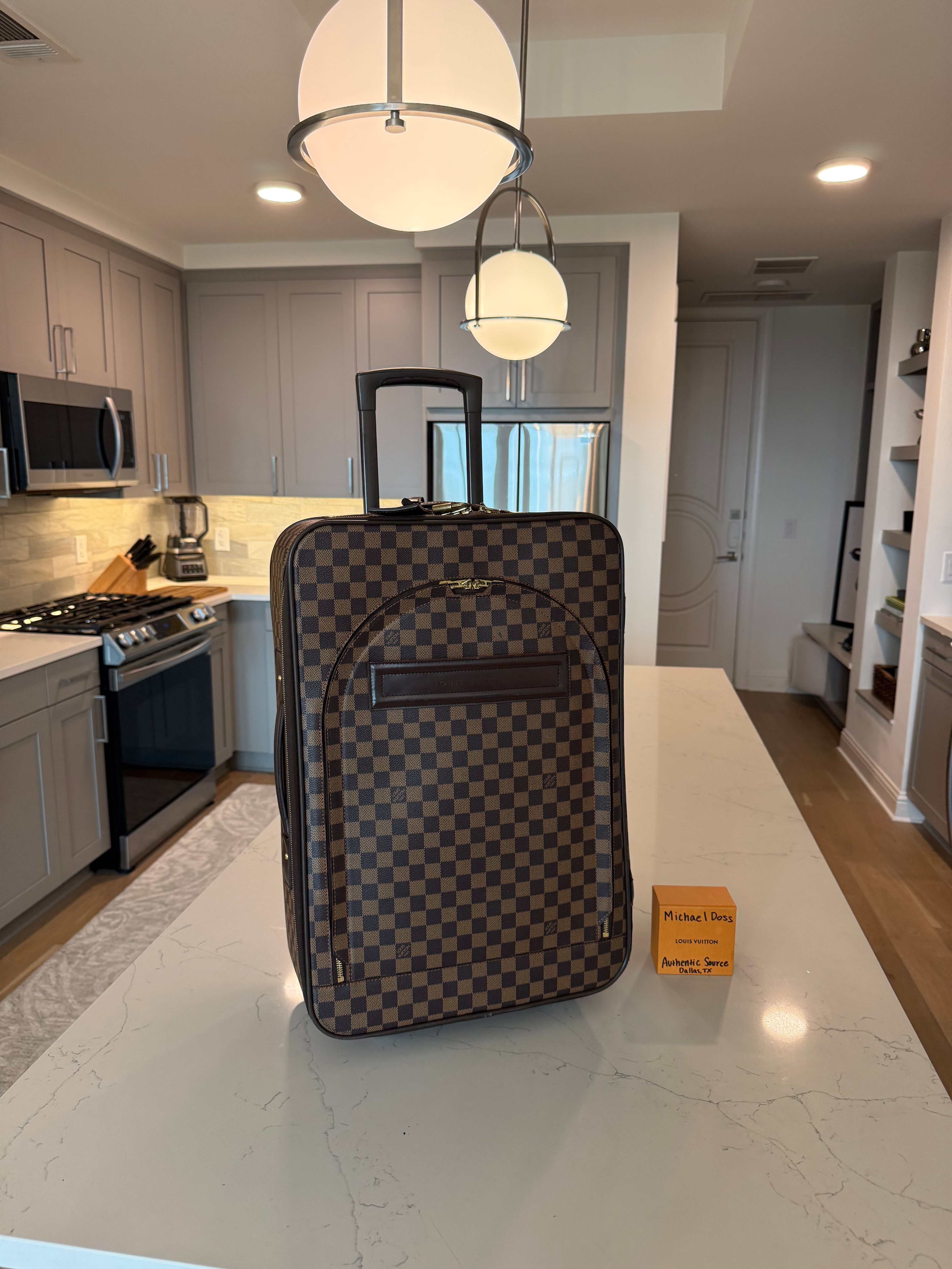 Louis Vuitton Pegase 55 Rolling Luggage