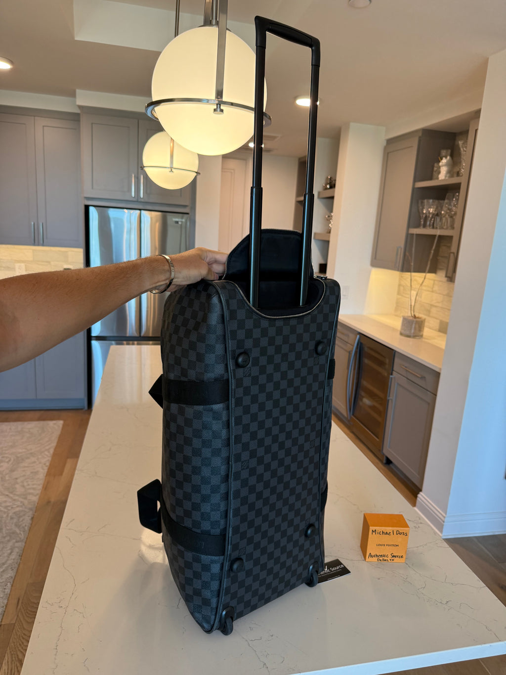 Louis Vuitton Neo Eole 65 Damier Graphite