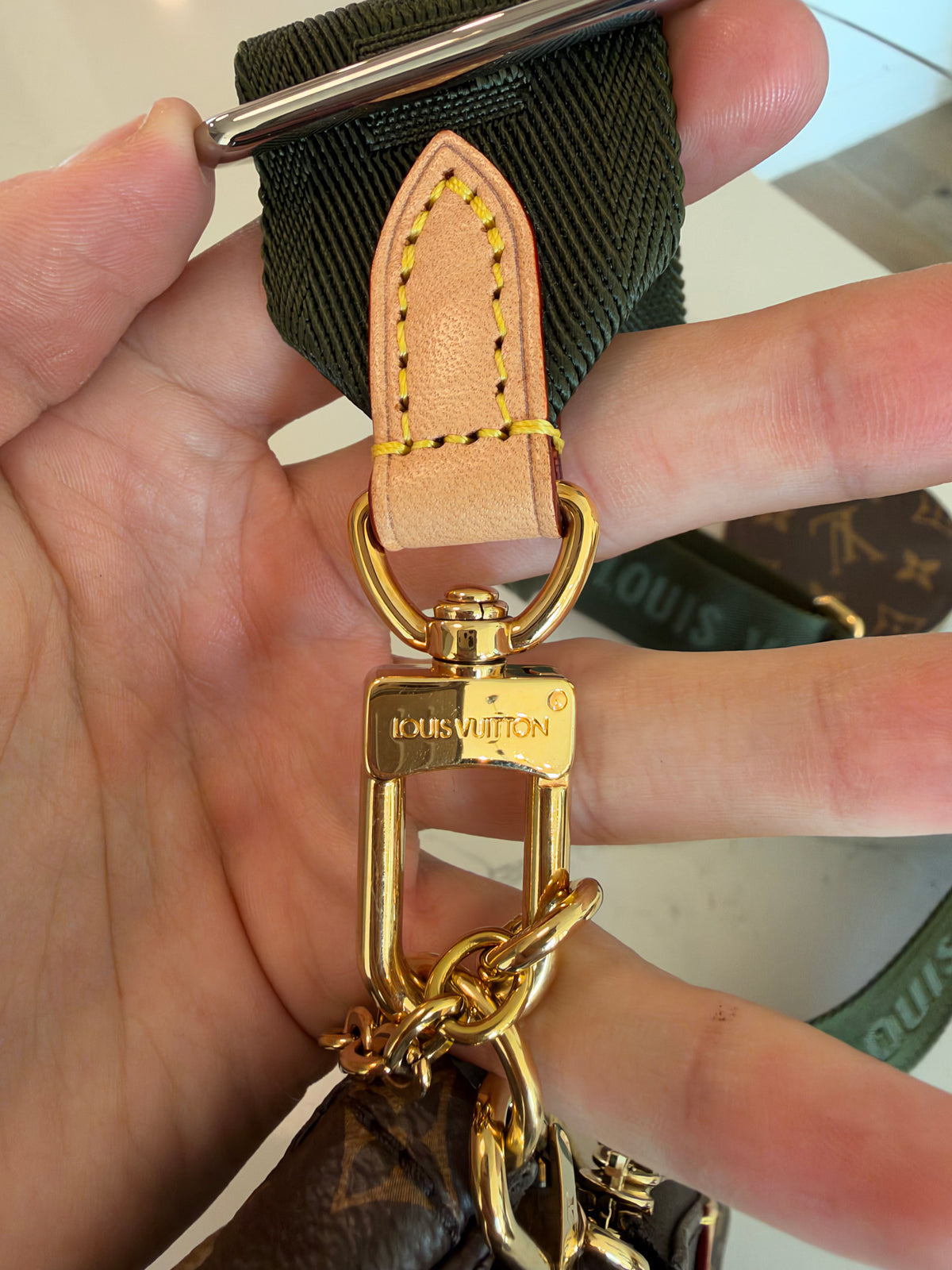 Louis Vuitton Multi Pochette Accessories Khaki