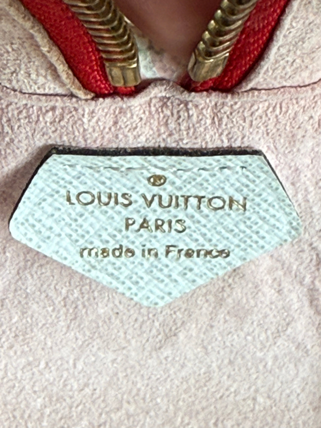 Louis Vuitton Beach Pouch Red Giant Monogram Rare