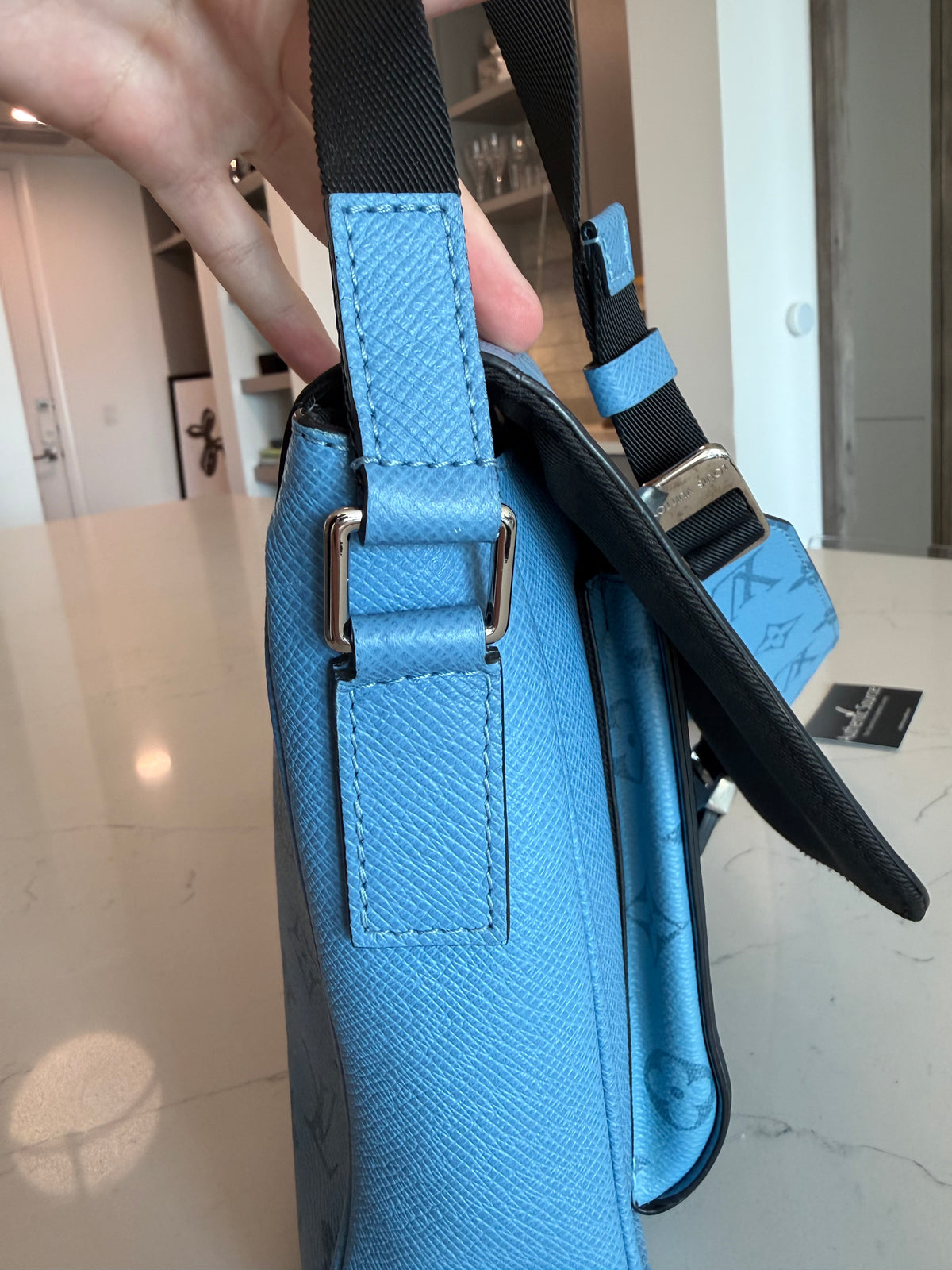 Louis Vuitton Tiagarama Messengerama Blue