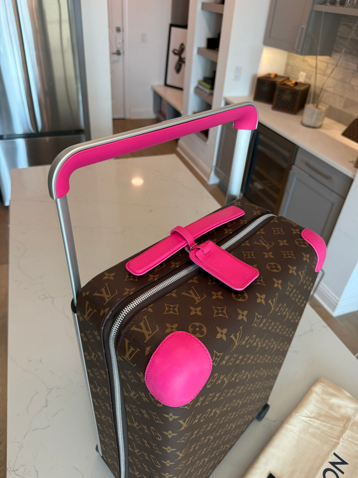 Louis Vuitton Horizon 55 Monogram Pink Colormania - RARE