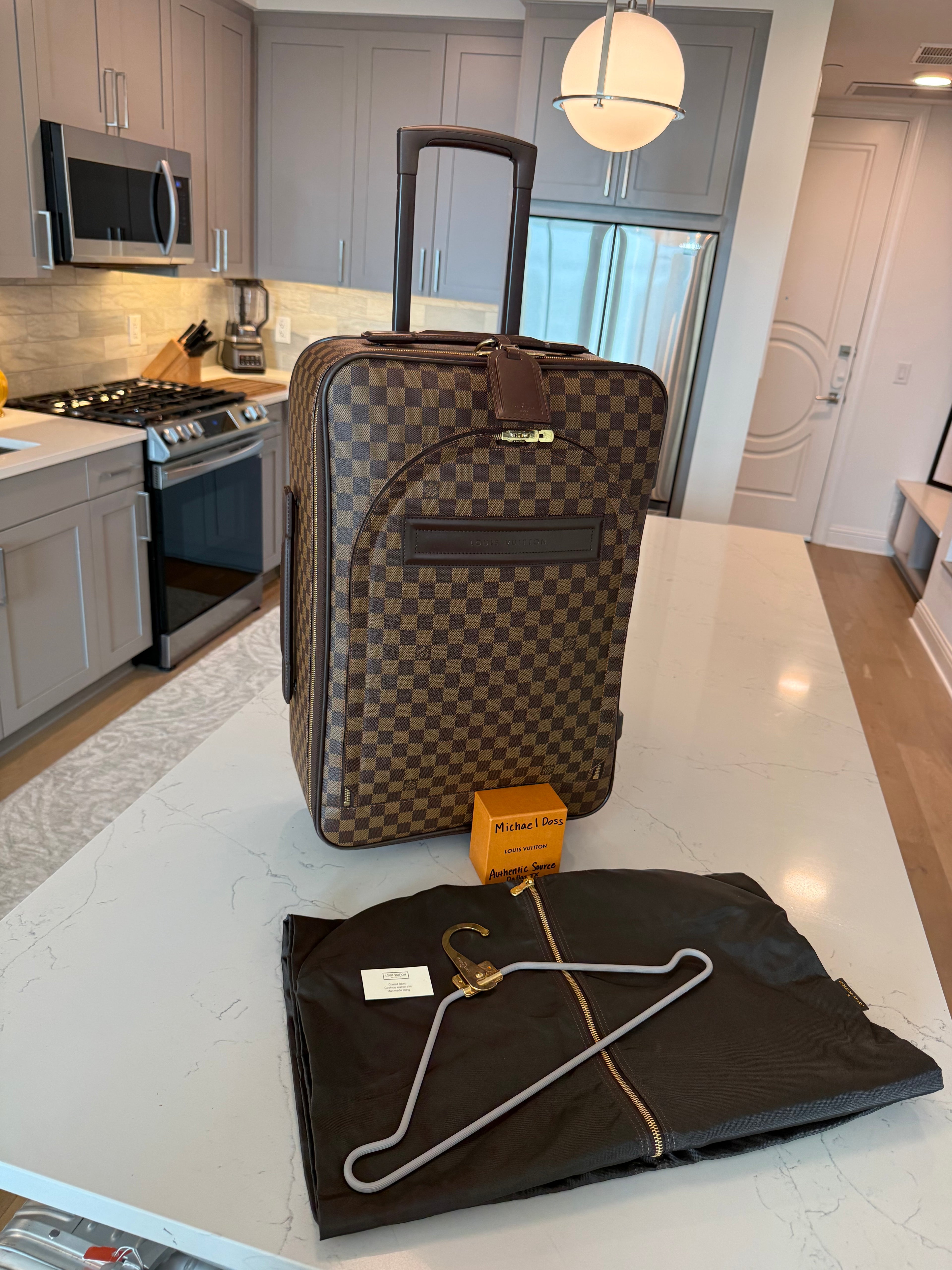 Louis Vuitton Pegase 55 Rolling Luggage