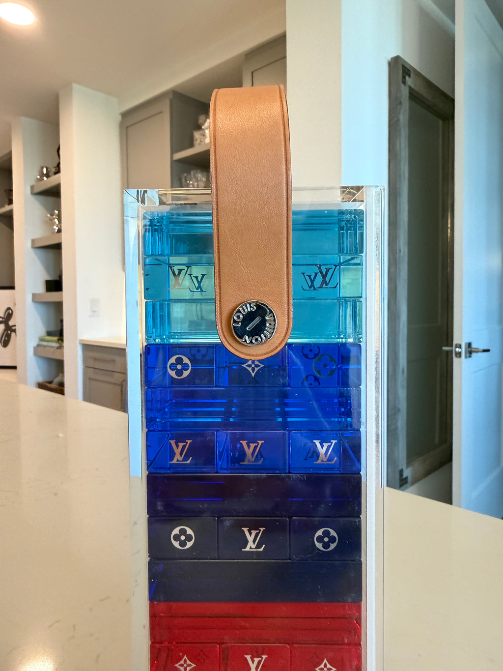 Louis Vuitton Monogram Tower Jenga Set