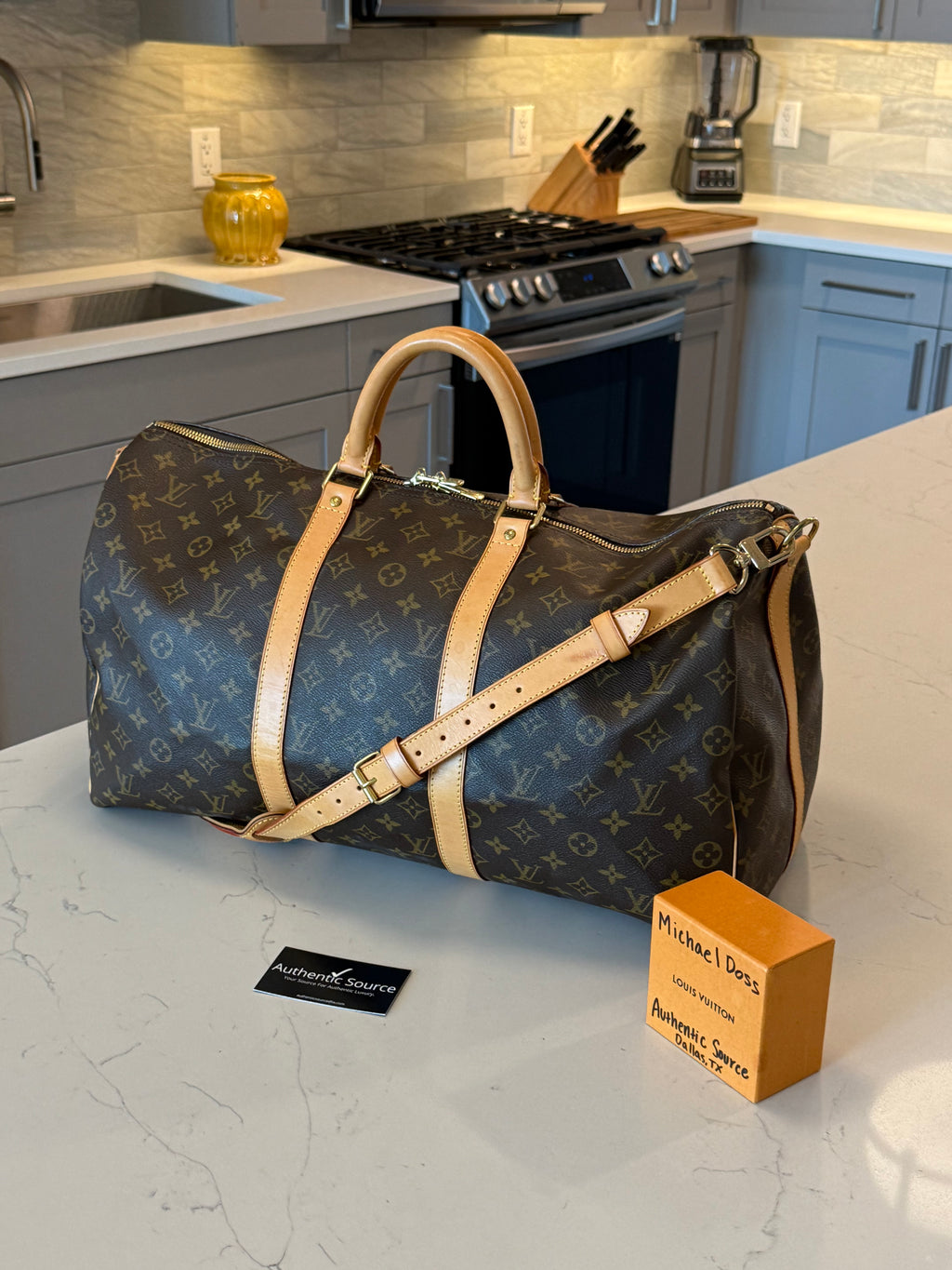 Louis Vuitton Keepall 50 Bandouliere