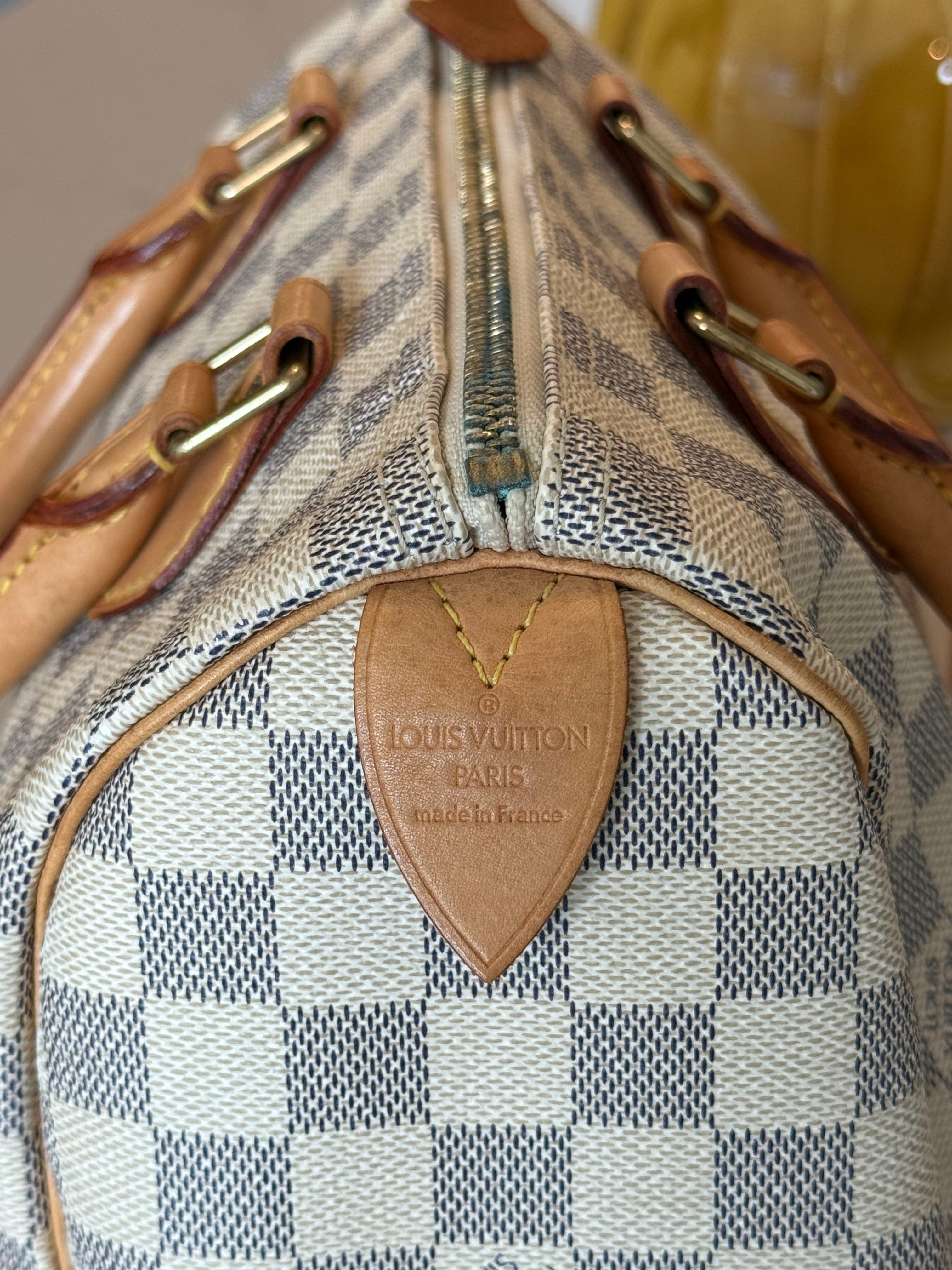 Louis Vuitton Speedy 25 Damier Azur