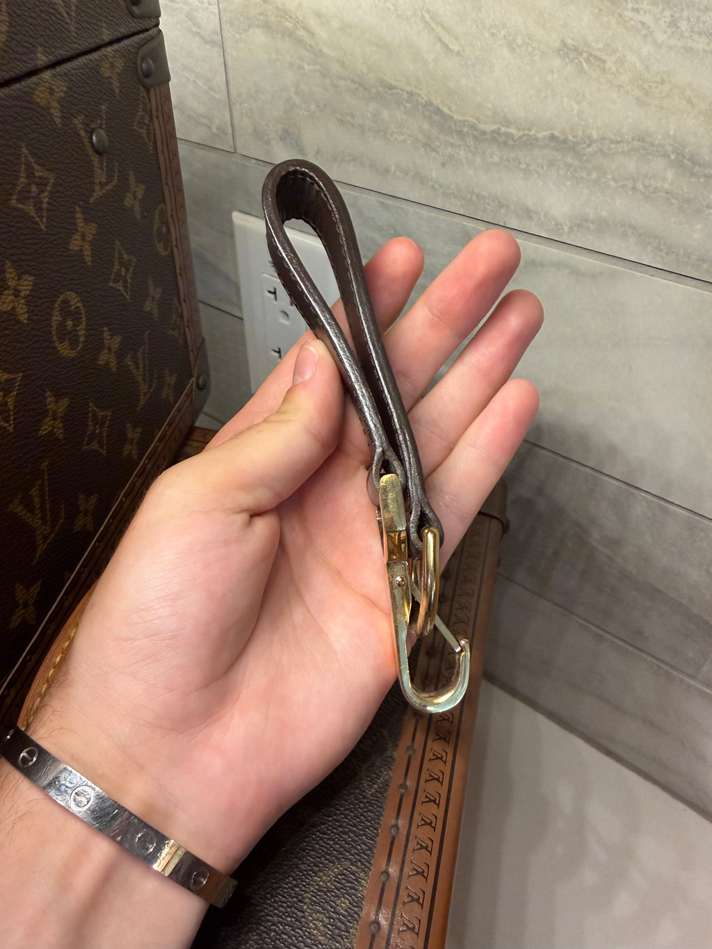 Louis Vuitton Brown Handle Strap