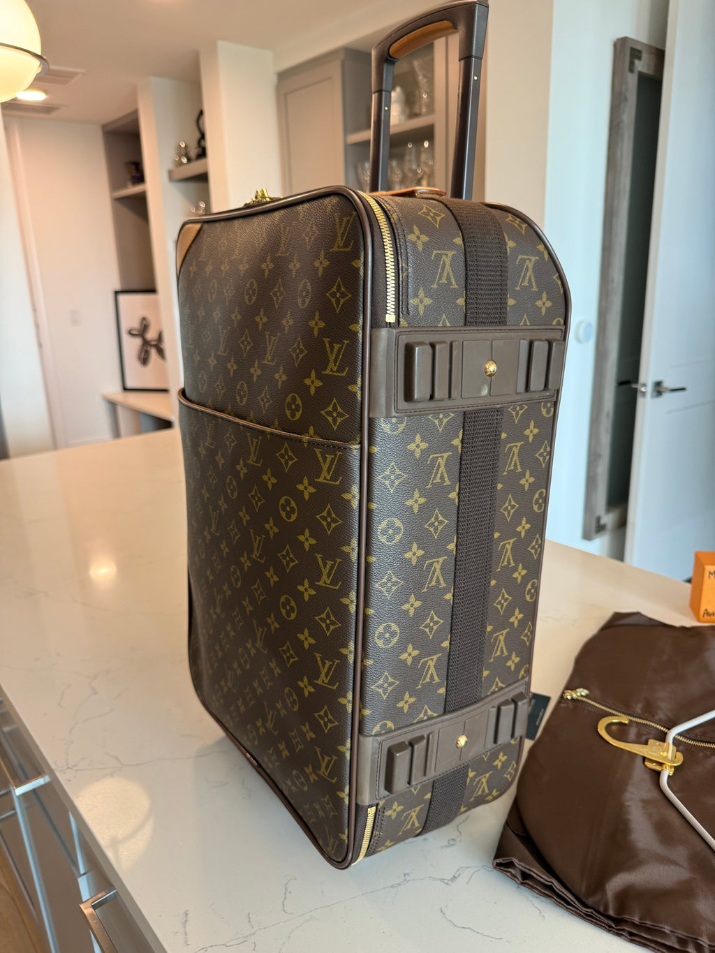 Louis Vuitton Pegase 55 Rolling Luggage