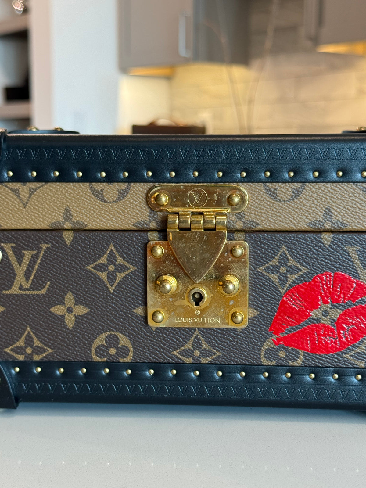 Louis Vuitton Coffret Tresor 24 Trunk Reverse Monogram