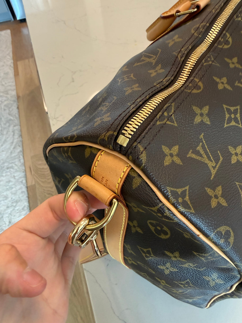 Louis Vuitton Keepall 55 Bandouliere
