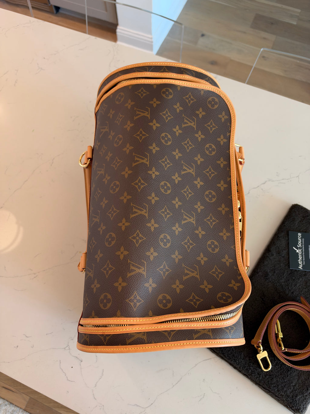 Louis Vuitton Sac Chein Pet Carrier New Model