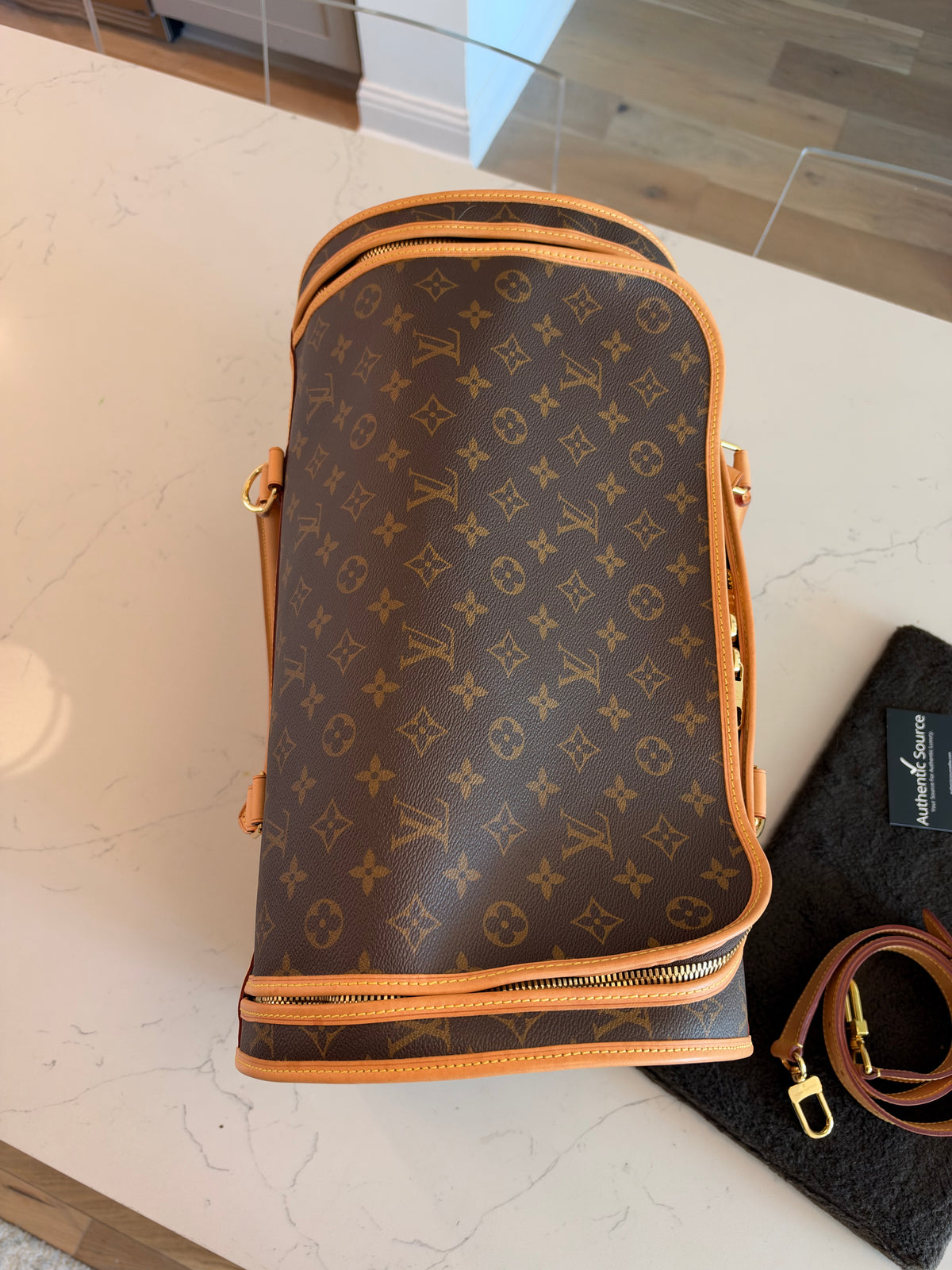 Louis Vuitton Sac Chein Pet Carrier New Model