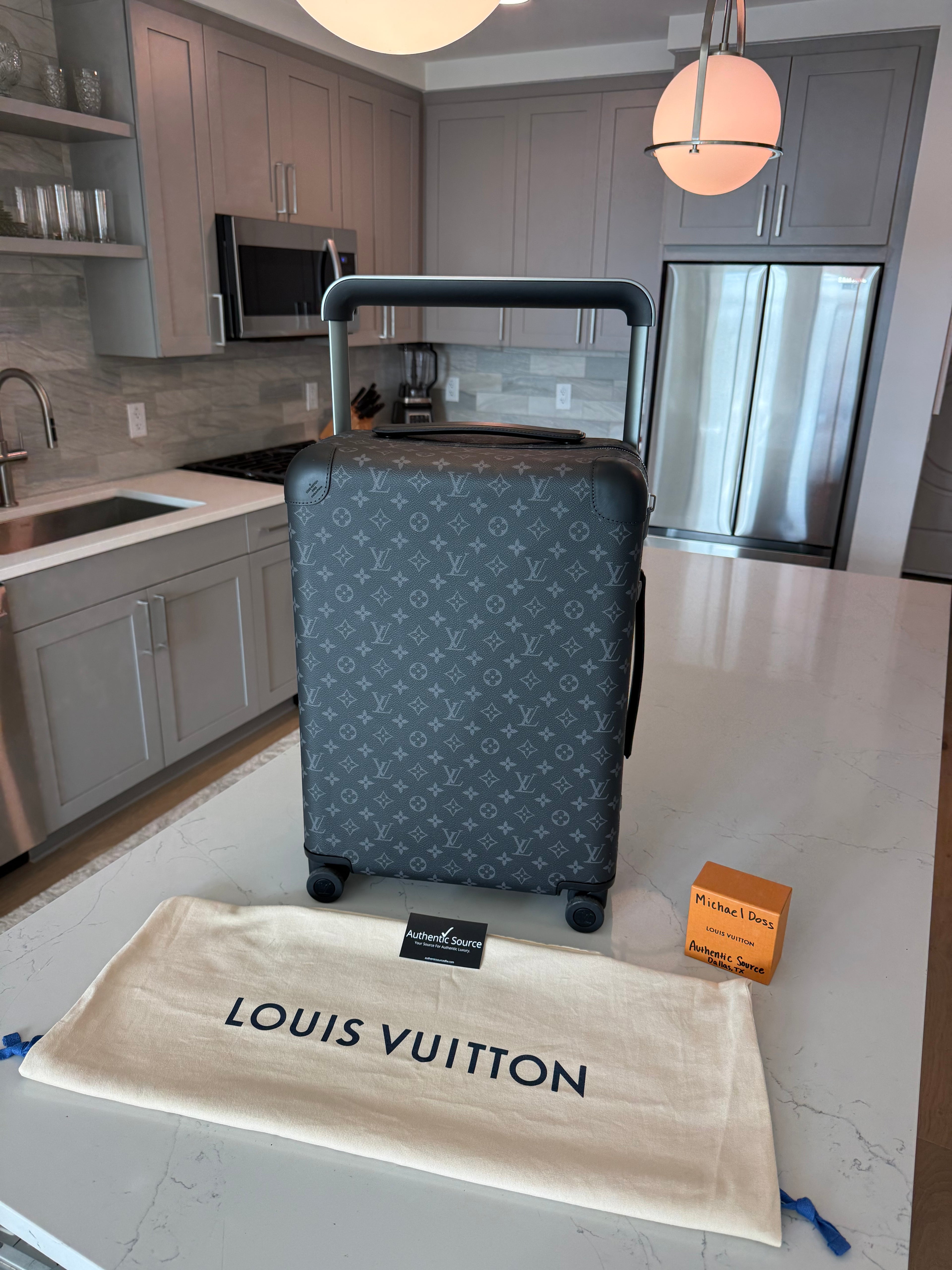 Louis Vuitton Horizon 55 Monogram Eclipse