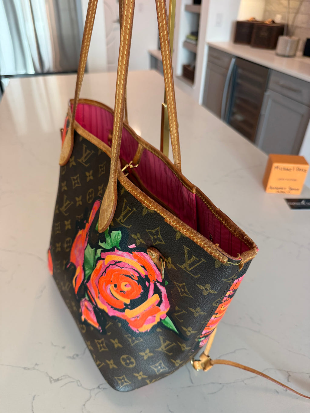 Louis Vuitton Neverfull MM Roses