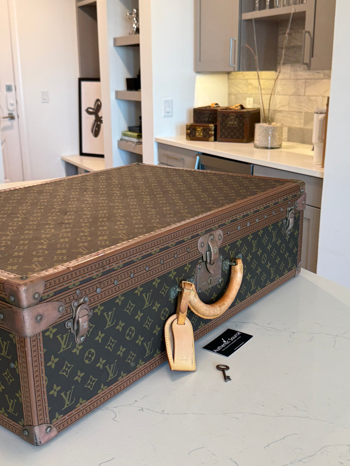 Louis Vuitton Alzer 75 Trunk