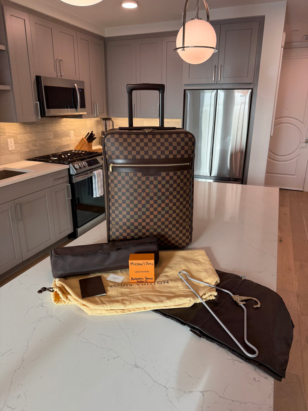 Louis Vuitton Pegase 55 Rolling Luggage