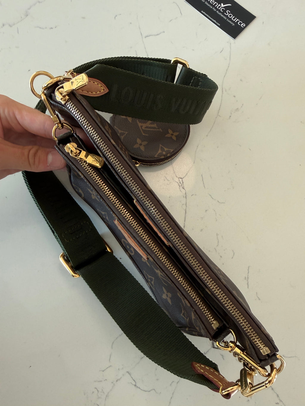 Louis Vuitton Multi Pochette Accessories Khaki