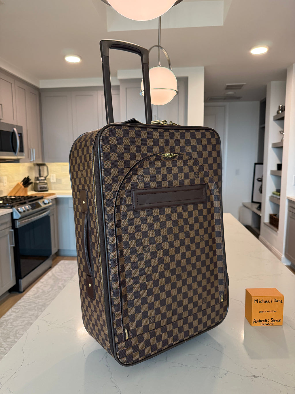 Louis Vuitton Pegase 55 Rolling Luggage