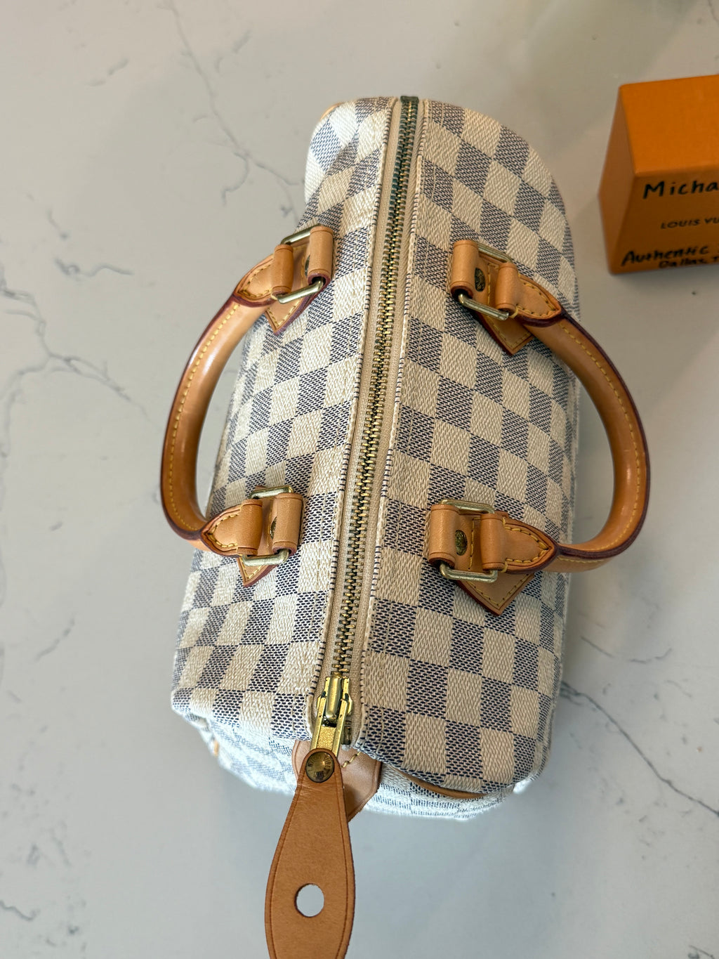 Louis Vuitton Speedy 25 Damier Azur