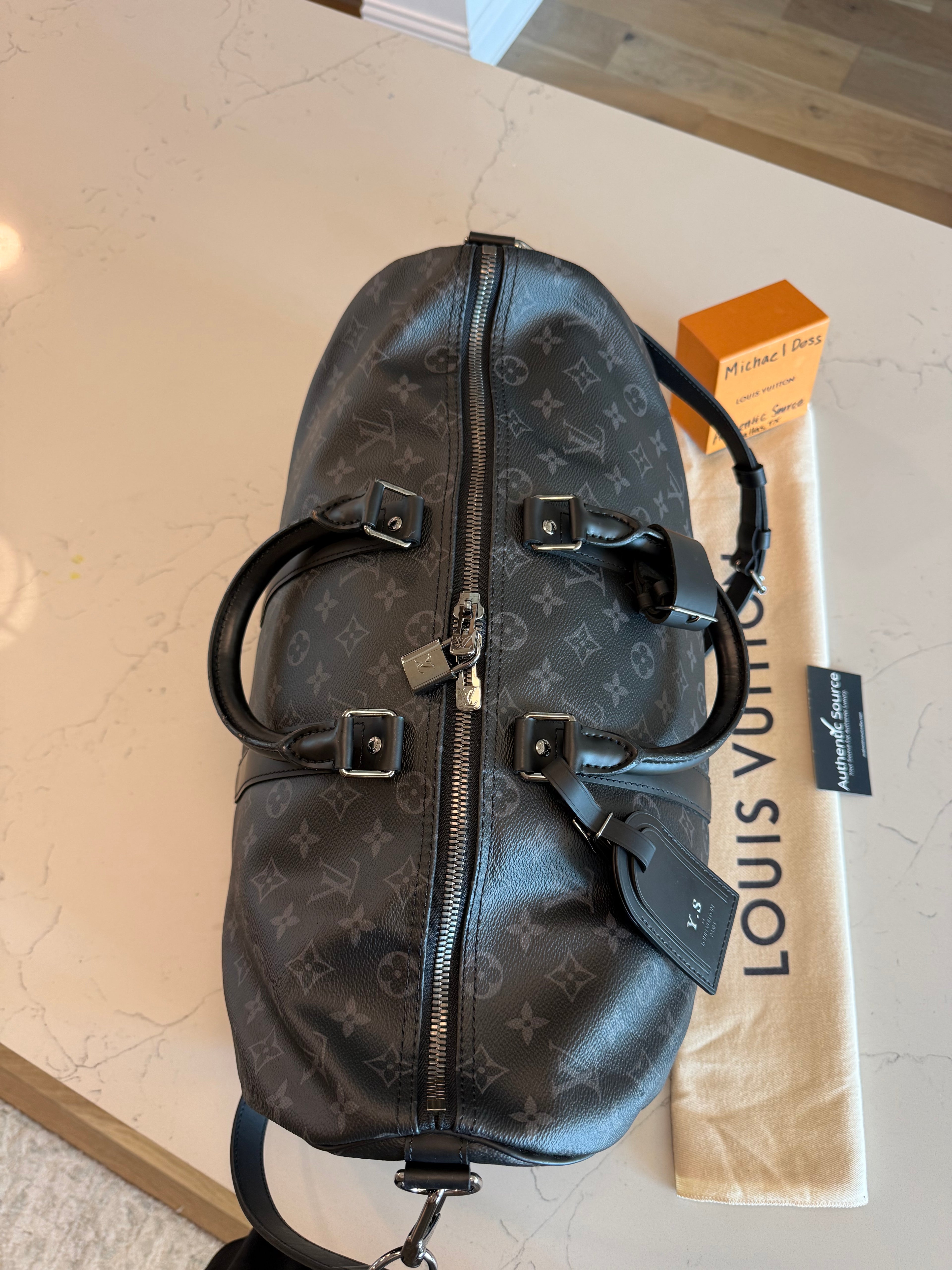 Louis Vuitton Keepall 45 Bandouliere Eclipse