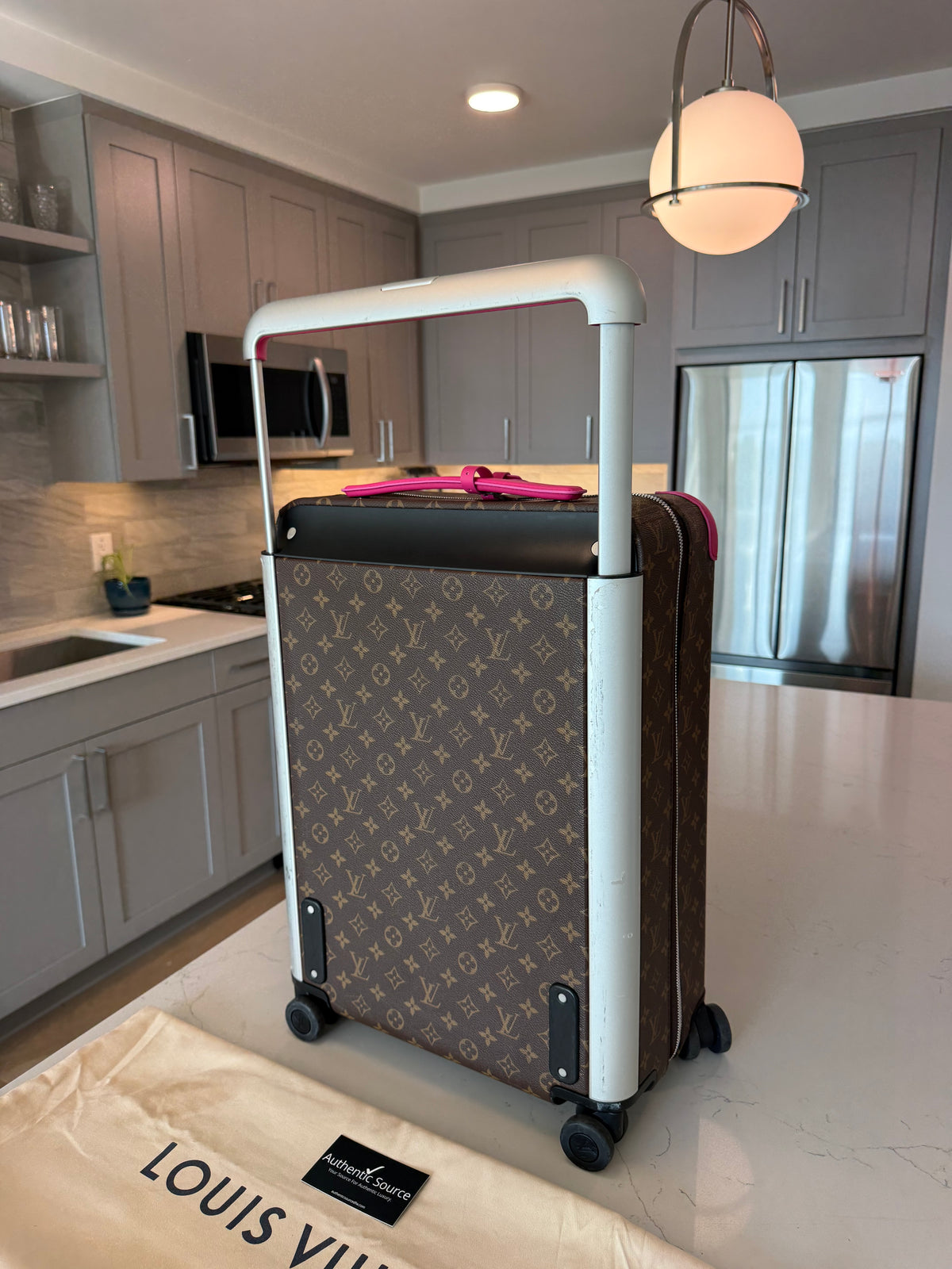 Louis Vuitton Horizon 55 Monogram Pink Colormania - RARE