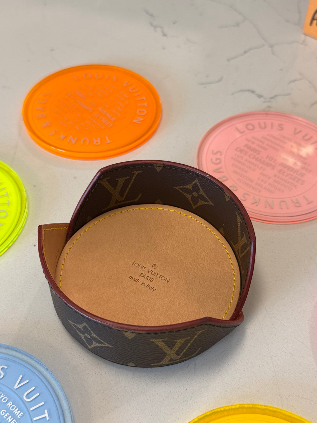 Louis Vuitton Monogram Coasters