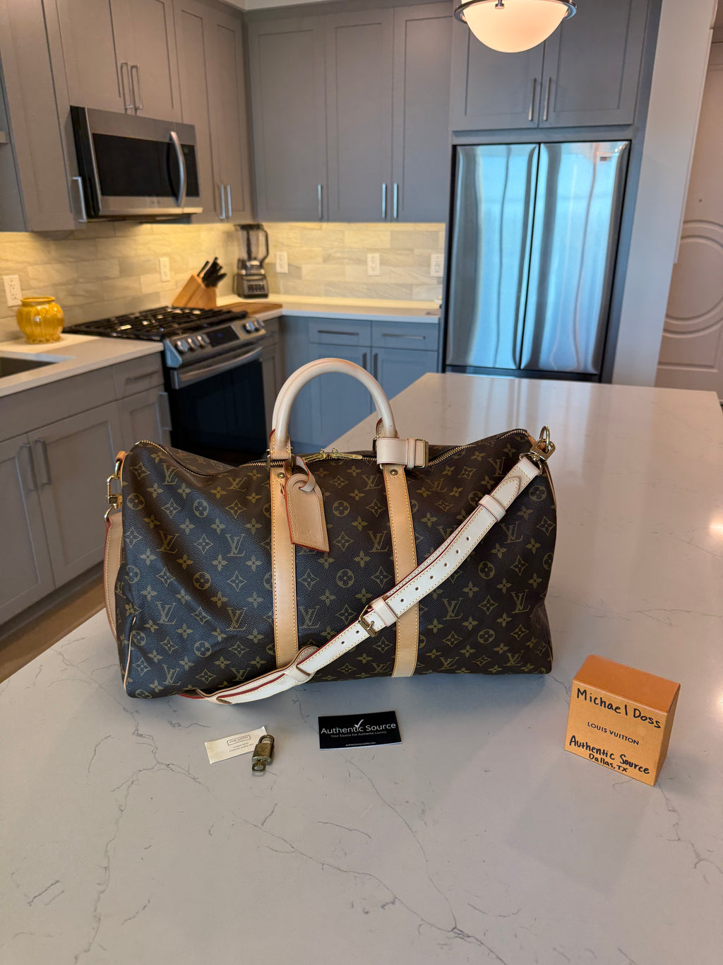 Louis Vuitton Keepall 50 Bandouliere