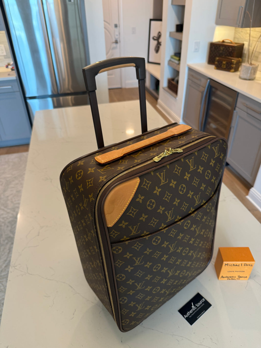Louis Vuitton Pegase 45 Rolling Luggage