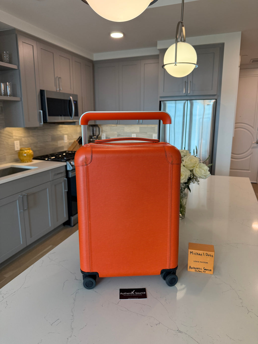 Louis Vuitton Horizon 50 Epi Orange