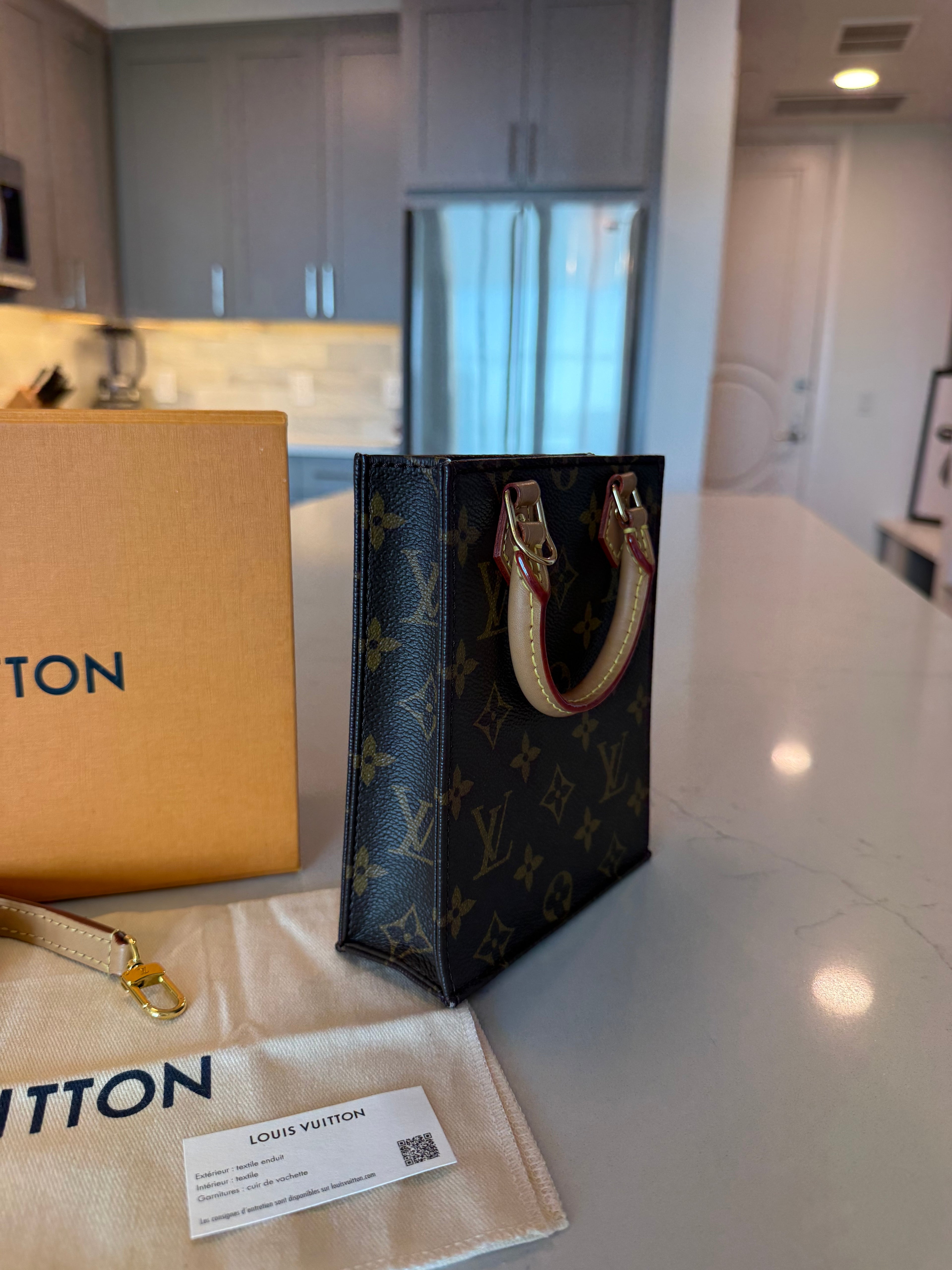 Louis Vuitton Sac Platt Petit