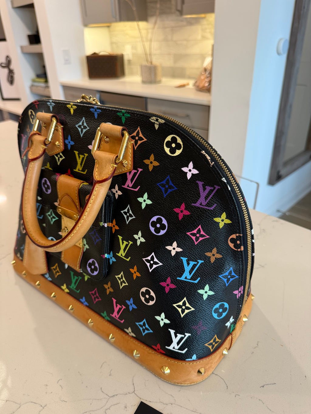 Louis Vuitton Alma GM Murakami Multicolor