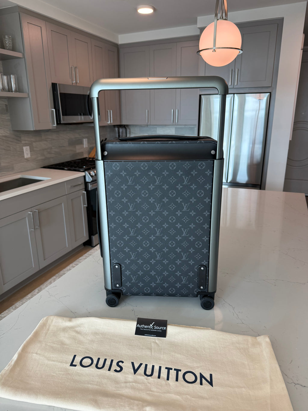 Louis Vuitton Horizon 55 Monogram Eclipse