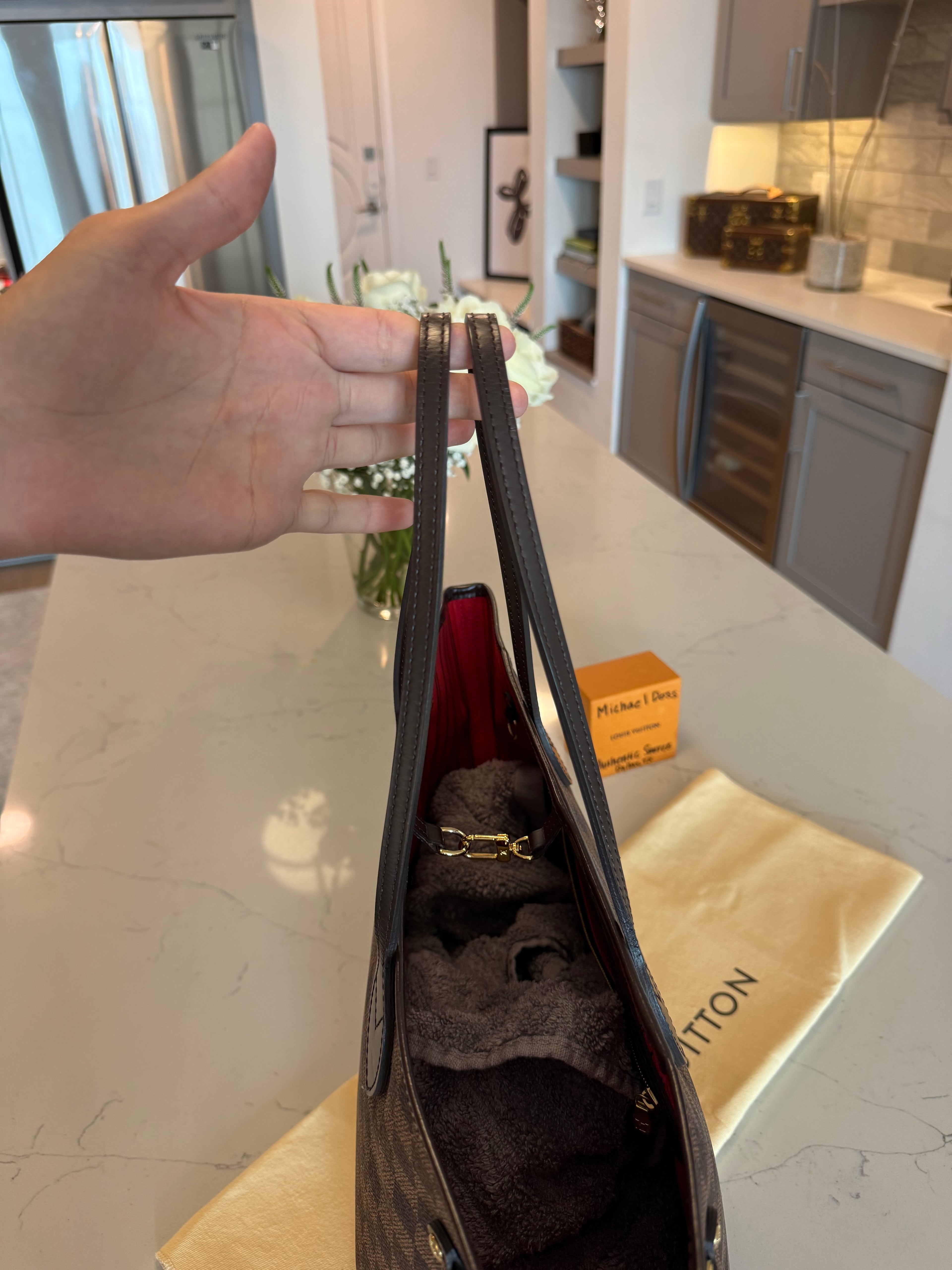 Louis Vuitton Neverfull MM Damier Ebene