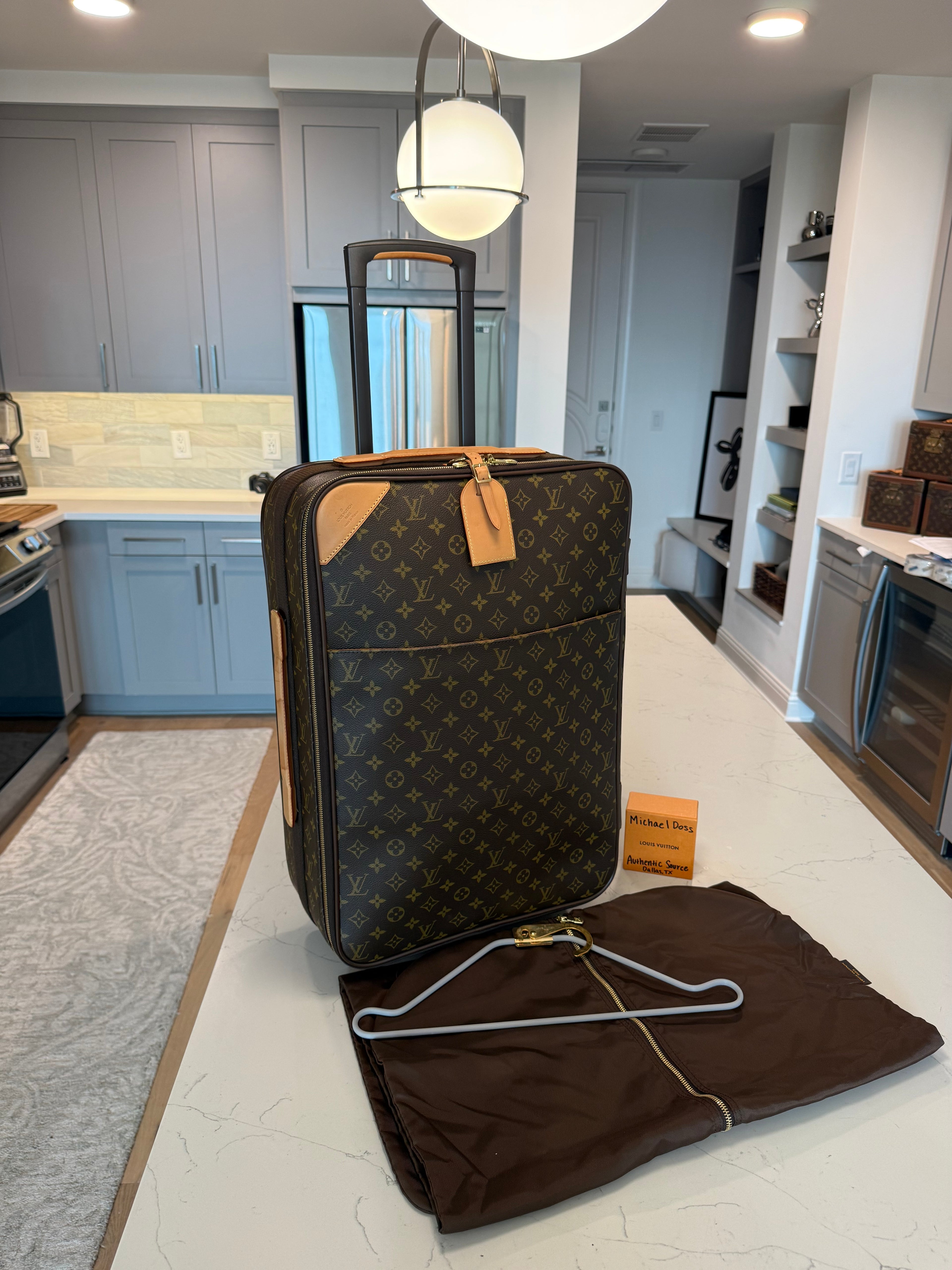 Louis Vuitton Pegase 55 Rolling Luggage