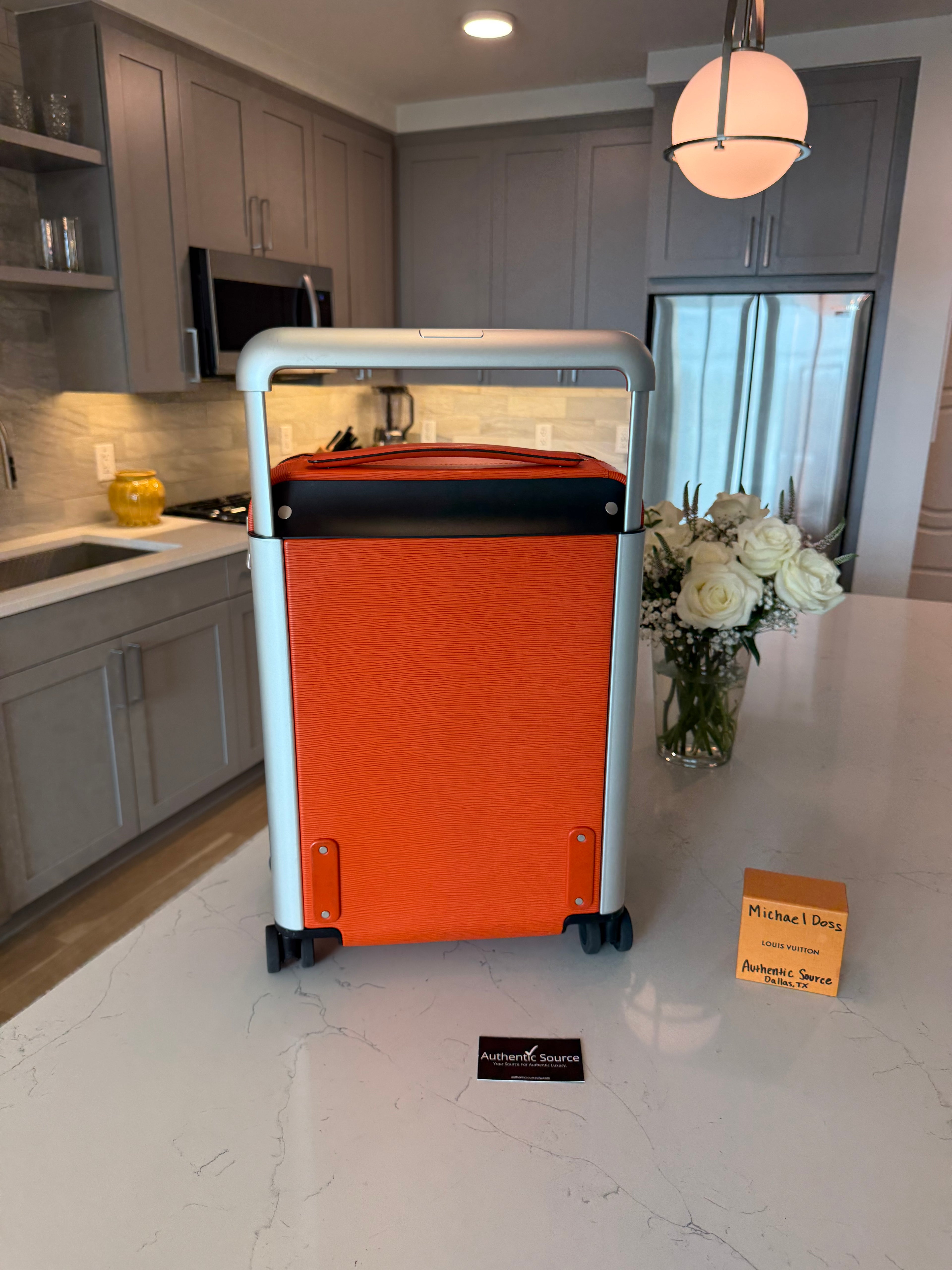 Louis Vuitton Horizon 50 Epi Orange
