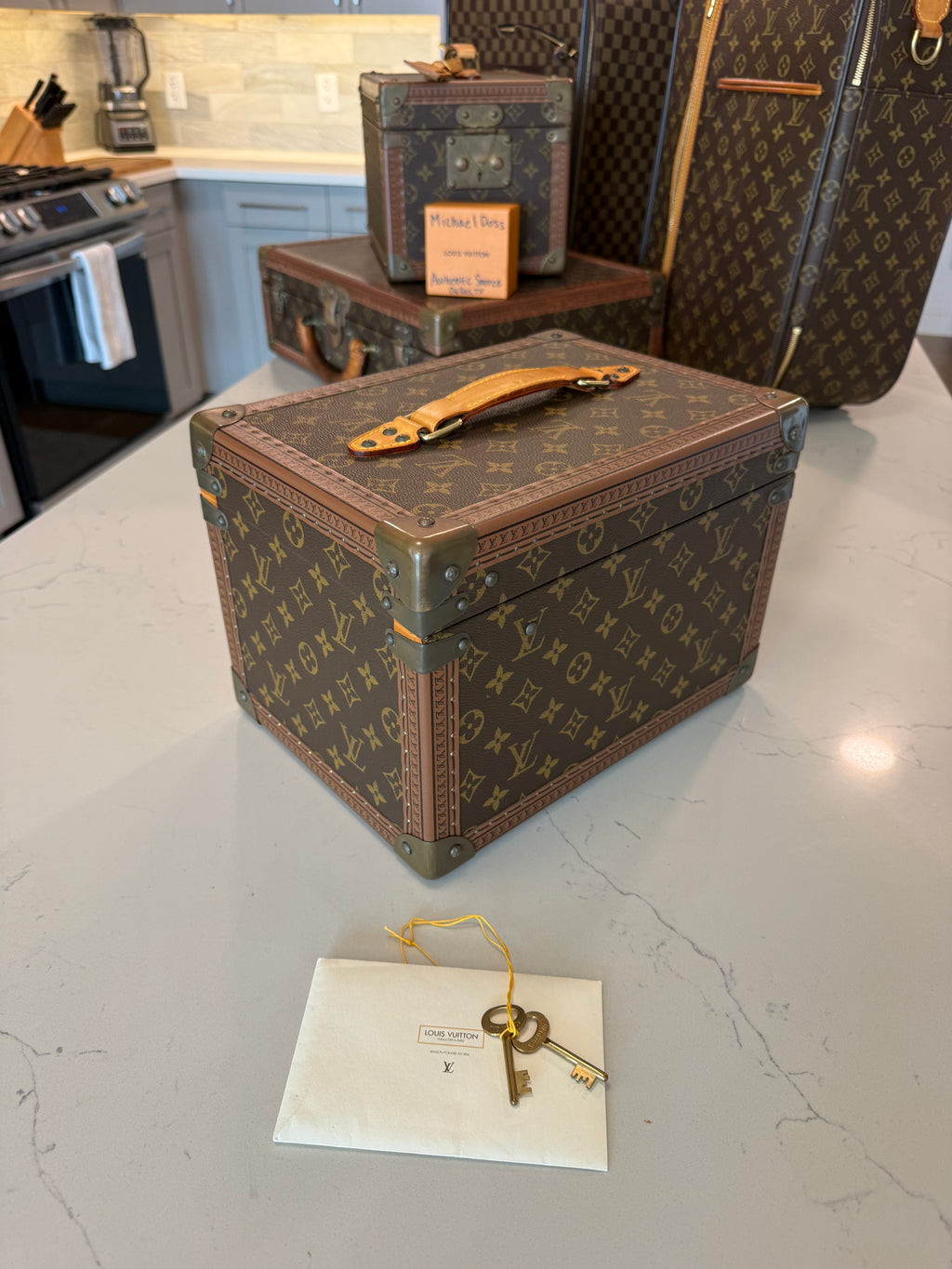 Louis Vuitton Boite Falcons Vanity Trunk