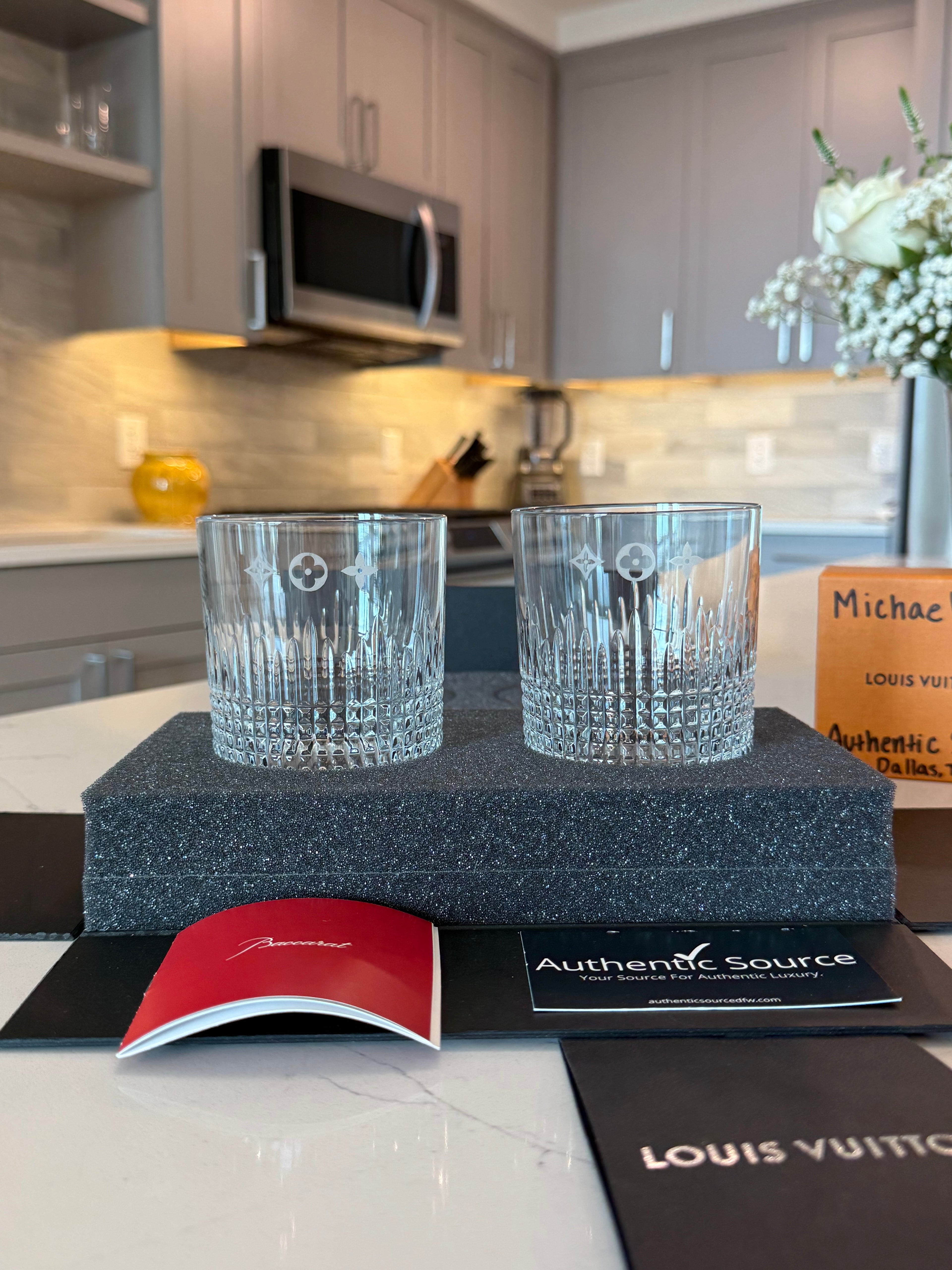 Louis Vuitton x Baccarat Glasses