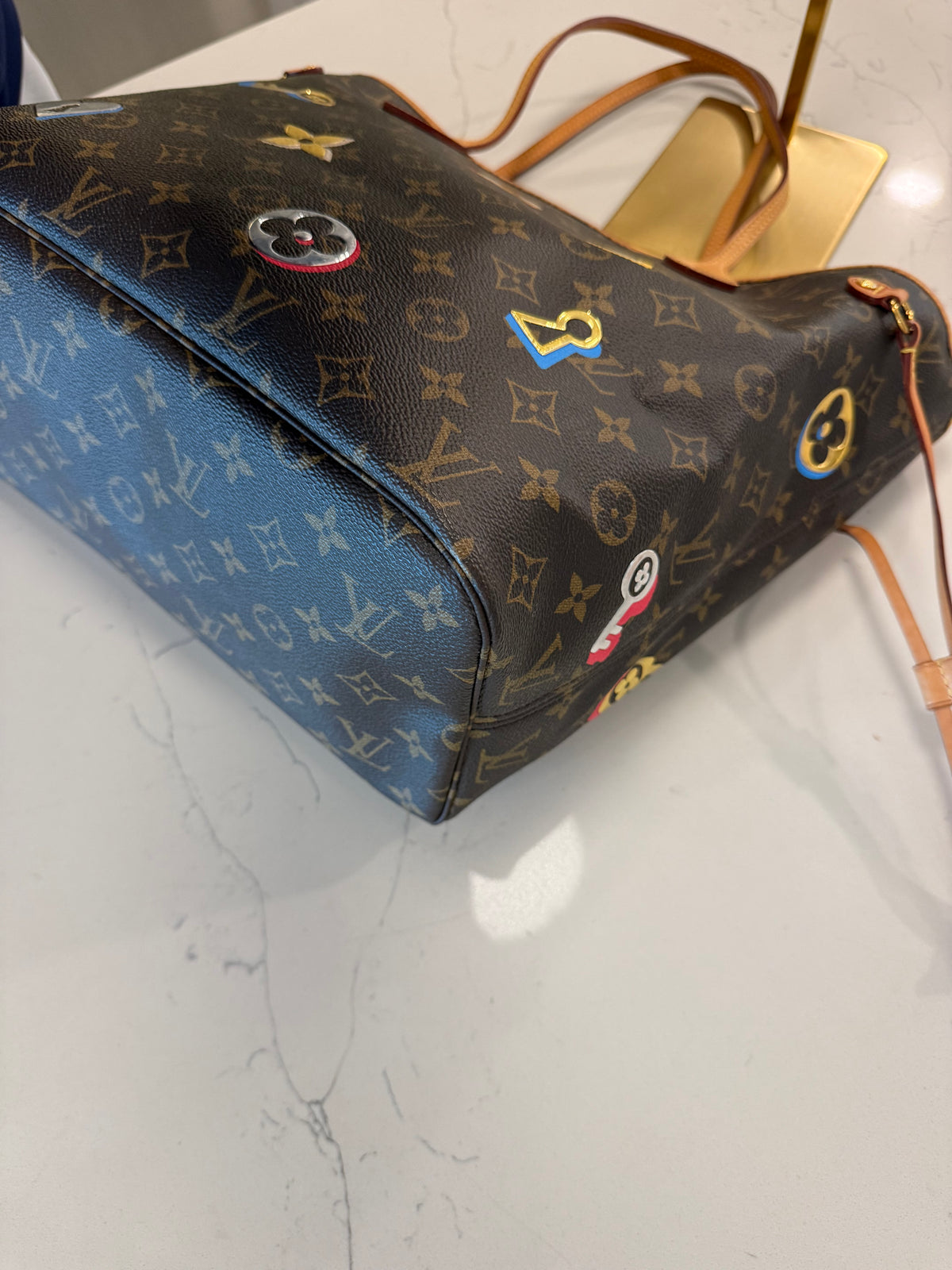 Louis Vuitton Neverfull MM Love Lock Limited Edition
