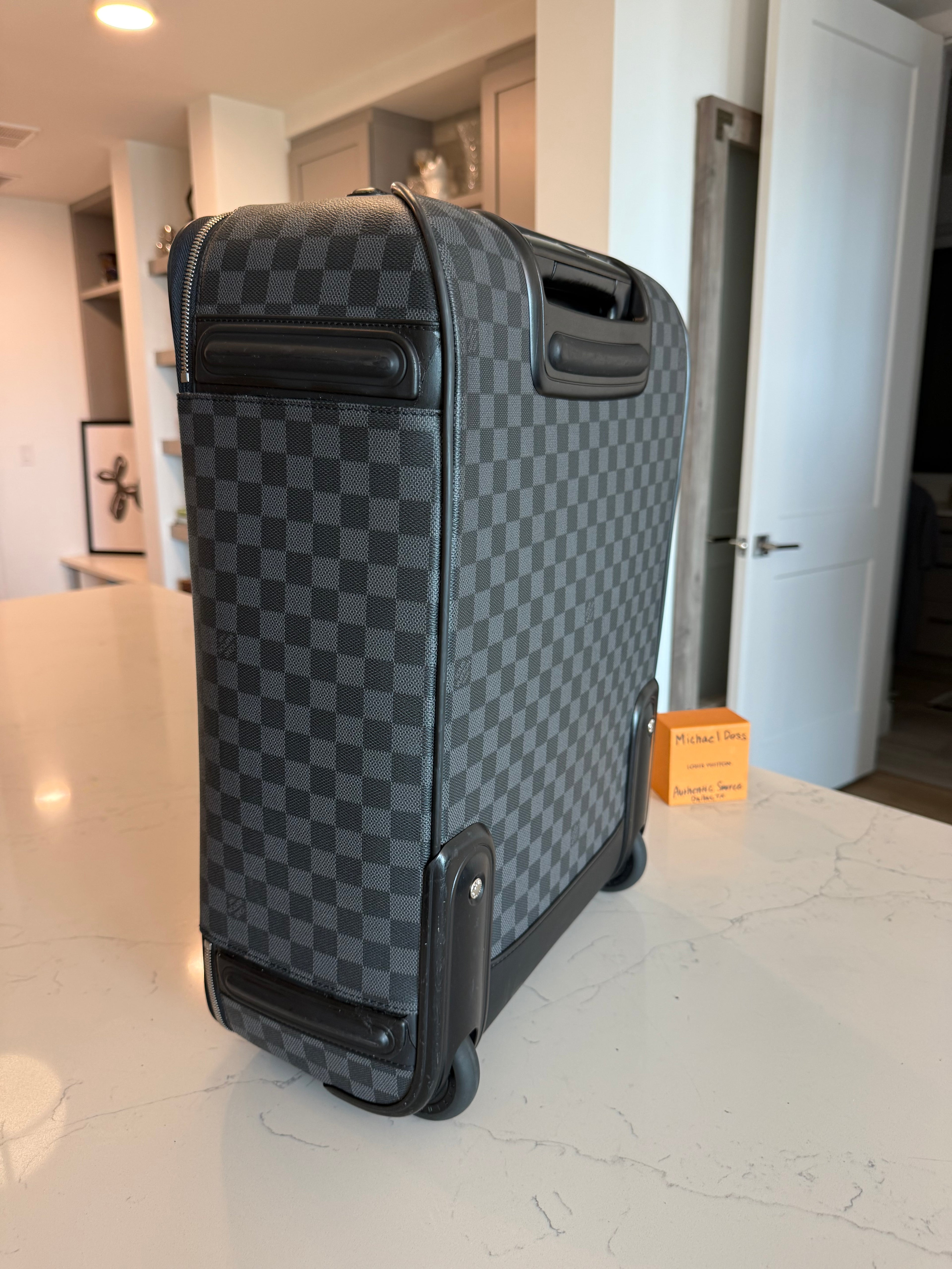 Louis Vuitton Pegase 55 Rolling Luggage DG