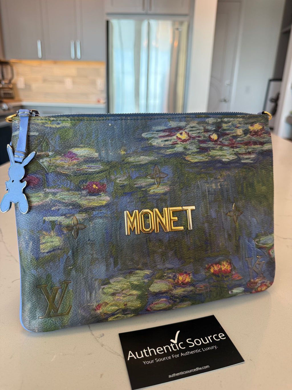 Louis Vuitton x Jeff Koons Masters Collection Monet Pochette
