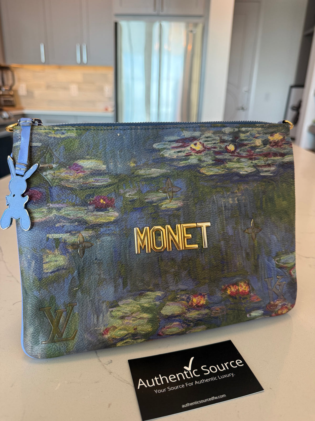 Louis Vuitton x Jeff Koons Masters Collection Monet Pochette