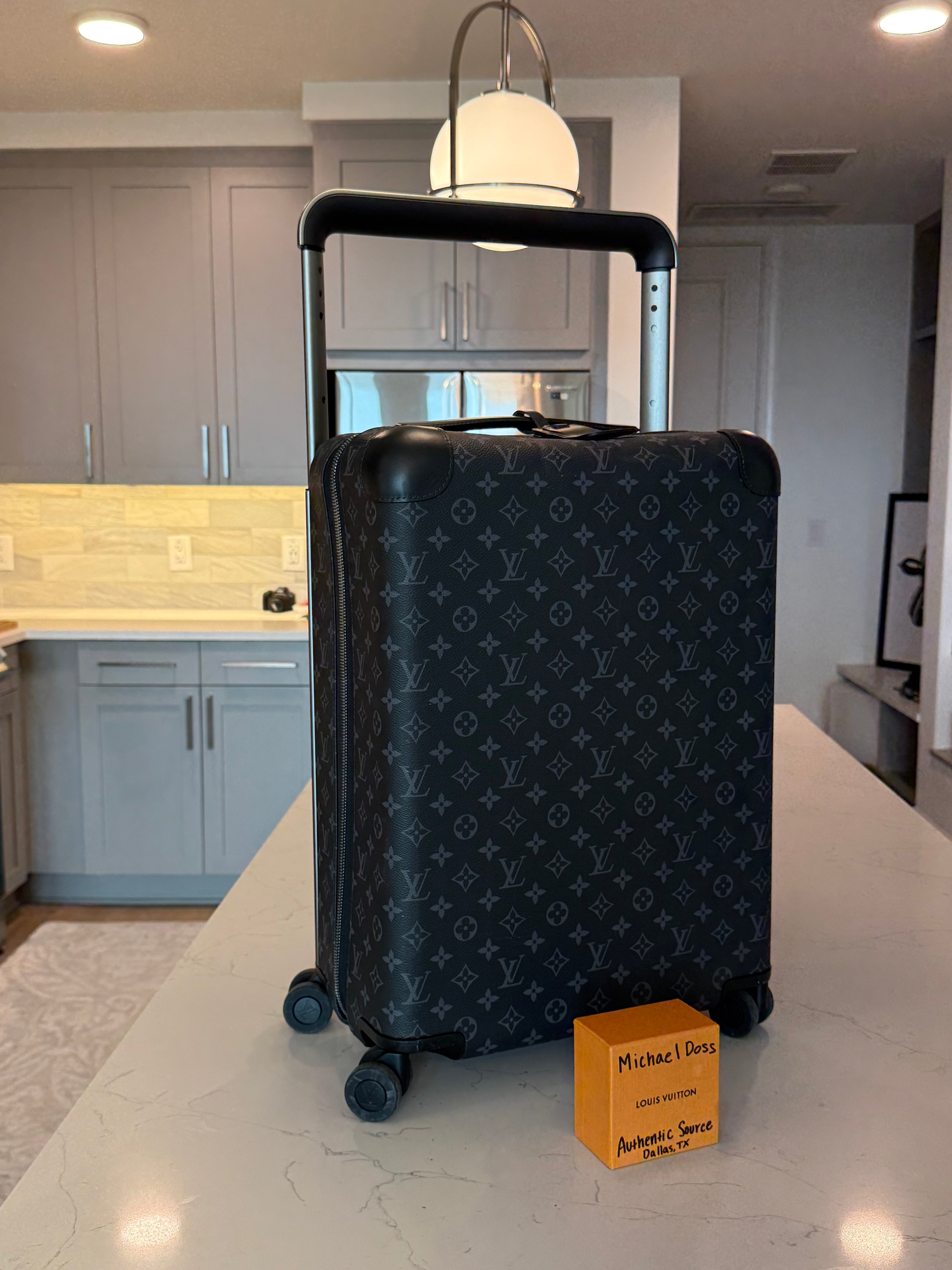 Louis Vuitton Horizon 55 Monogram Eclipse