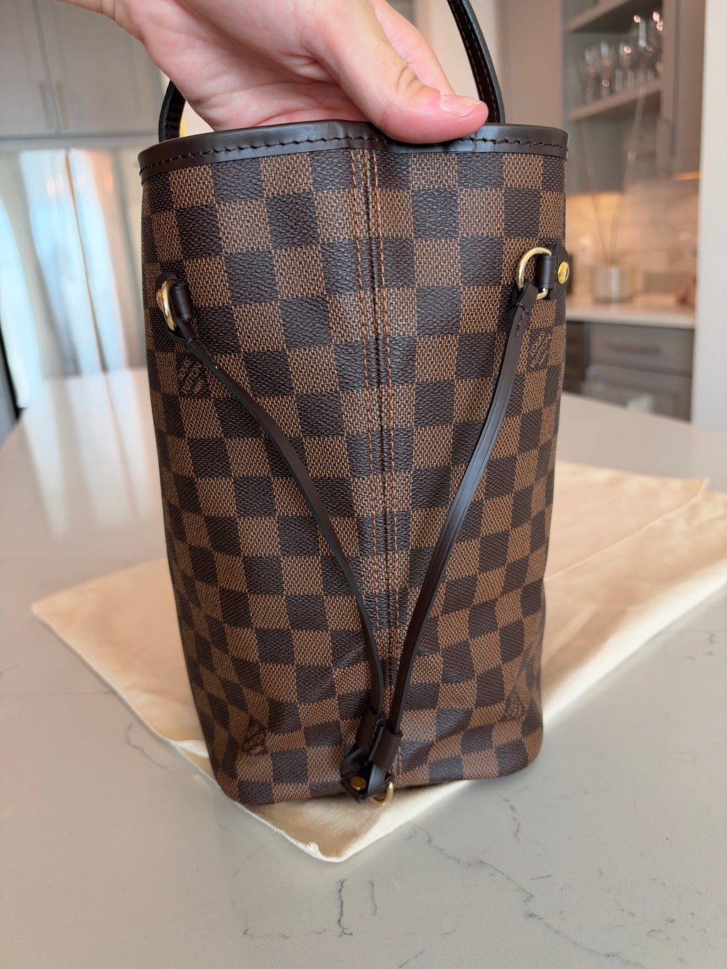 Louis Vuitton Neverfull MM Damier Ebene